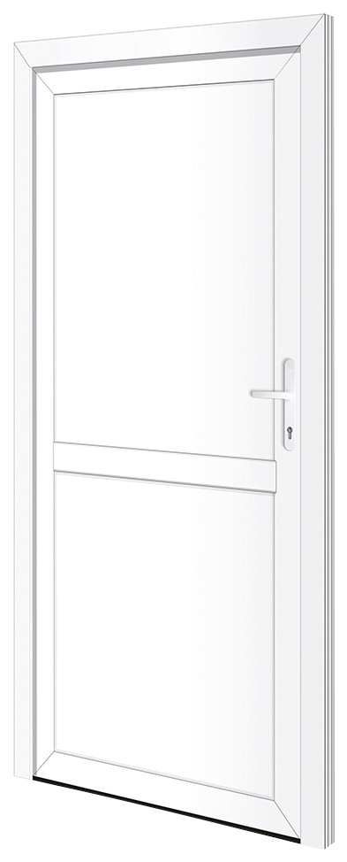 RORO Türen & Fenster Nebeneingangstür »OTTO 22«, BxH: 88x198 cm, weiß, ohne  Griffgarnitur, inklusive Türrahmen online kaufen | BAUR