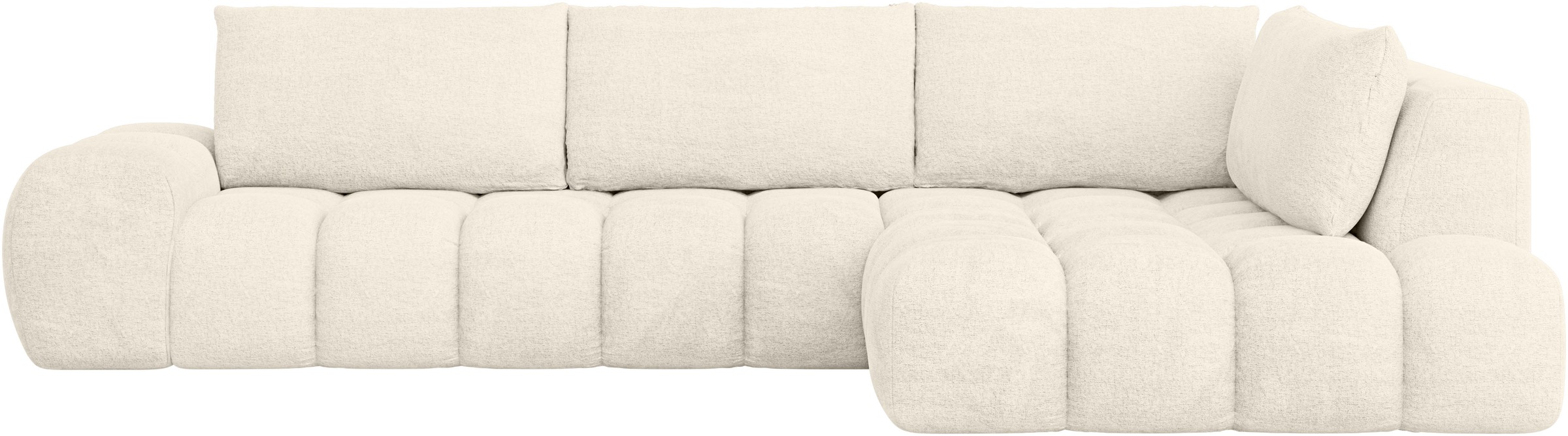 OTTO home Ecksofa "AZITA L-Form, XXL 352 cm Designsofa in Bubble-Opitk" los günstig online kaufen