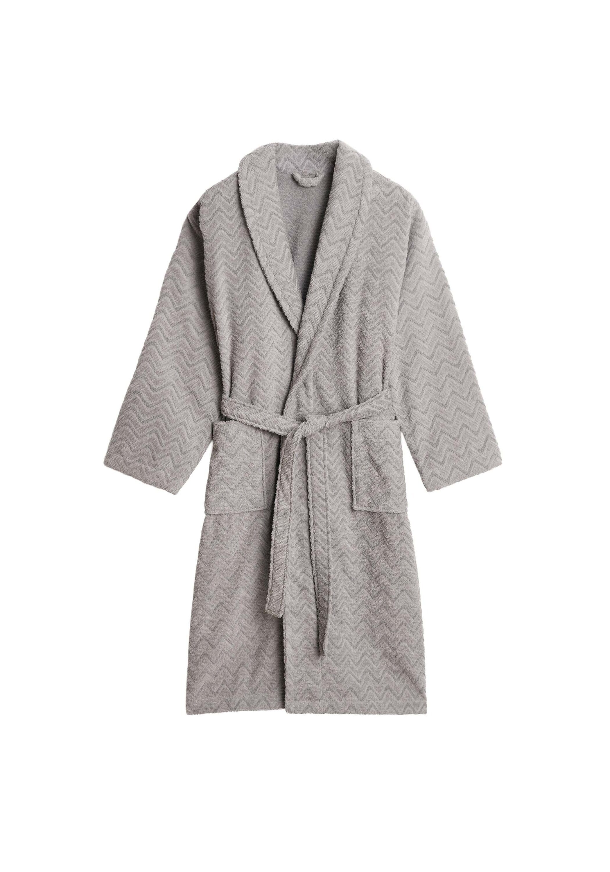 Gant Bademantel "Bademantel JACQUARD HERRINGBONE ROBE 1er Pack" 1 Stk. günstig online kaufen