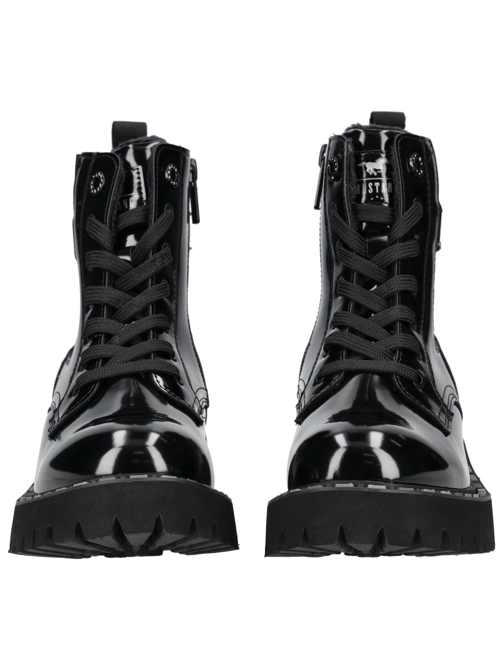 Thumbnail - Mustang Shoes Schnürstiefelette "Mustang Shoes Stiefelette Lederimitat/Textil"