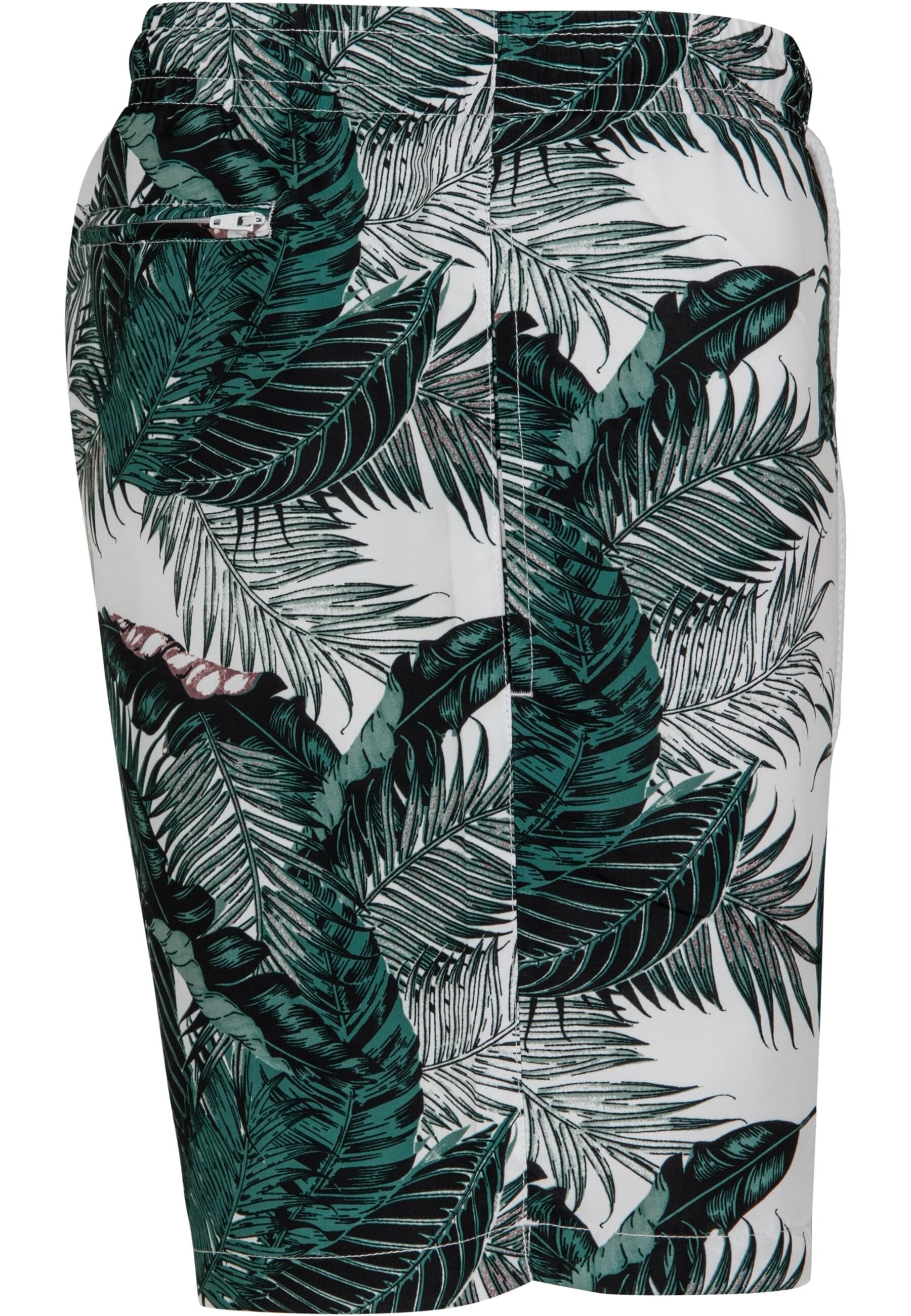 URBAN CLASSICS Badeshorts »Urban Classics Herren Pattern Swim Shorts«