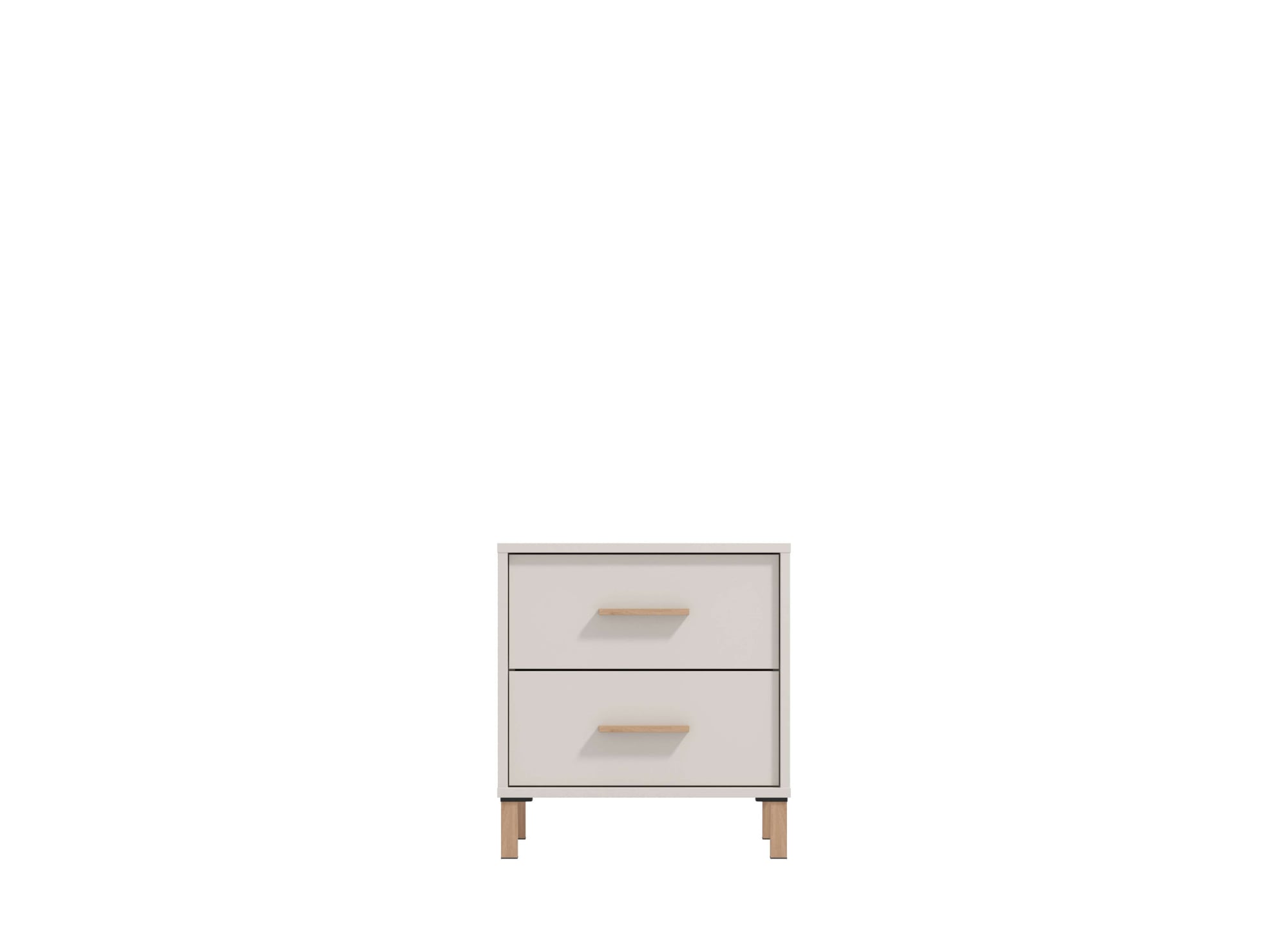 Home affaire Nachtkommode »Belfort Nachtschrank Nachttisch Made in Europe«, mit 2 oder 3 Schubladen, FSC®-zertifizierter, Trendfarbe cashmere