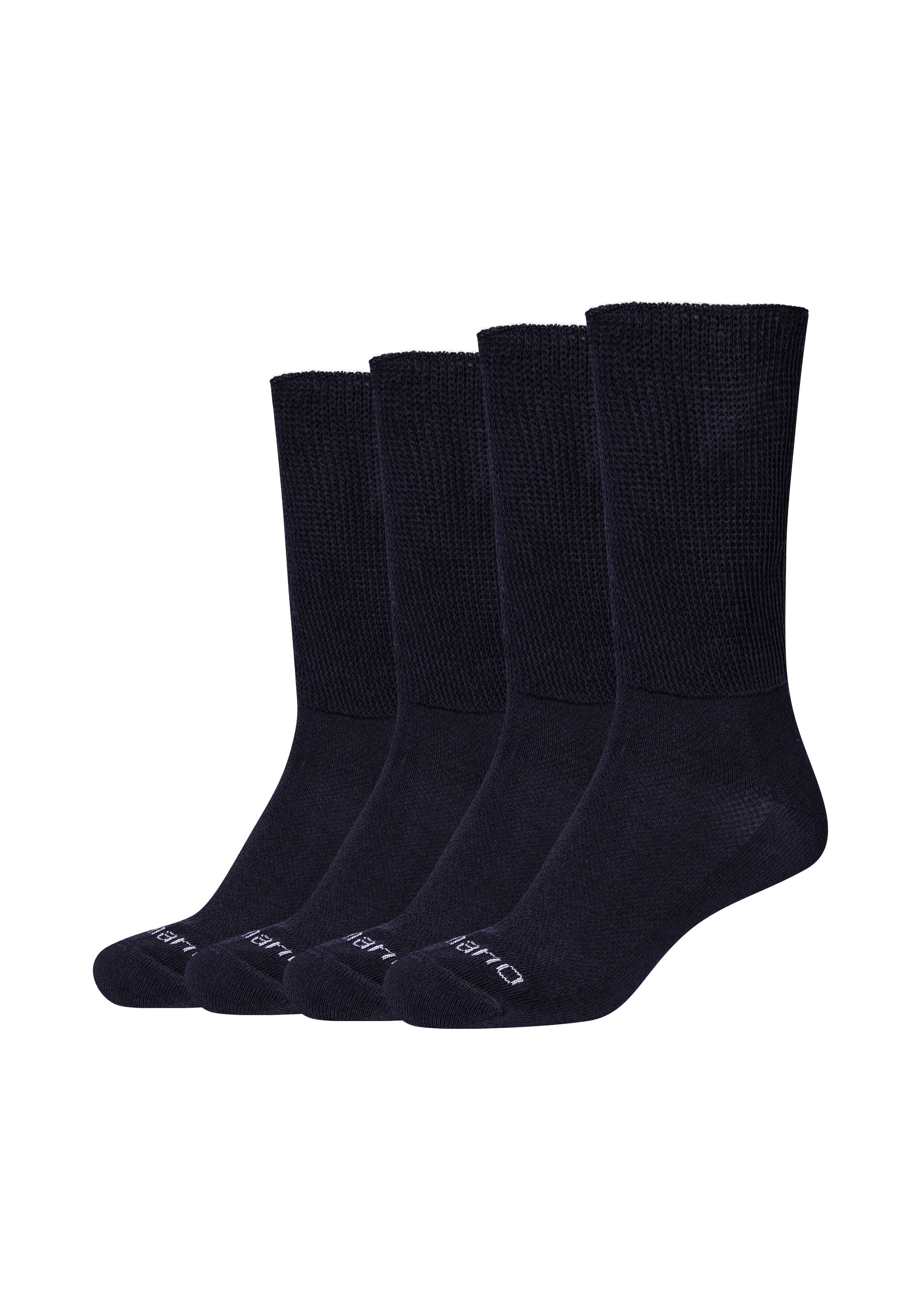 Camano Diabetikersocken »Comfort Plus Diabetiker«, (Packung, 4er-Pack), mit besonders Venen-freundlichem Material