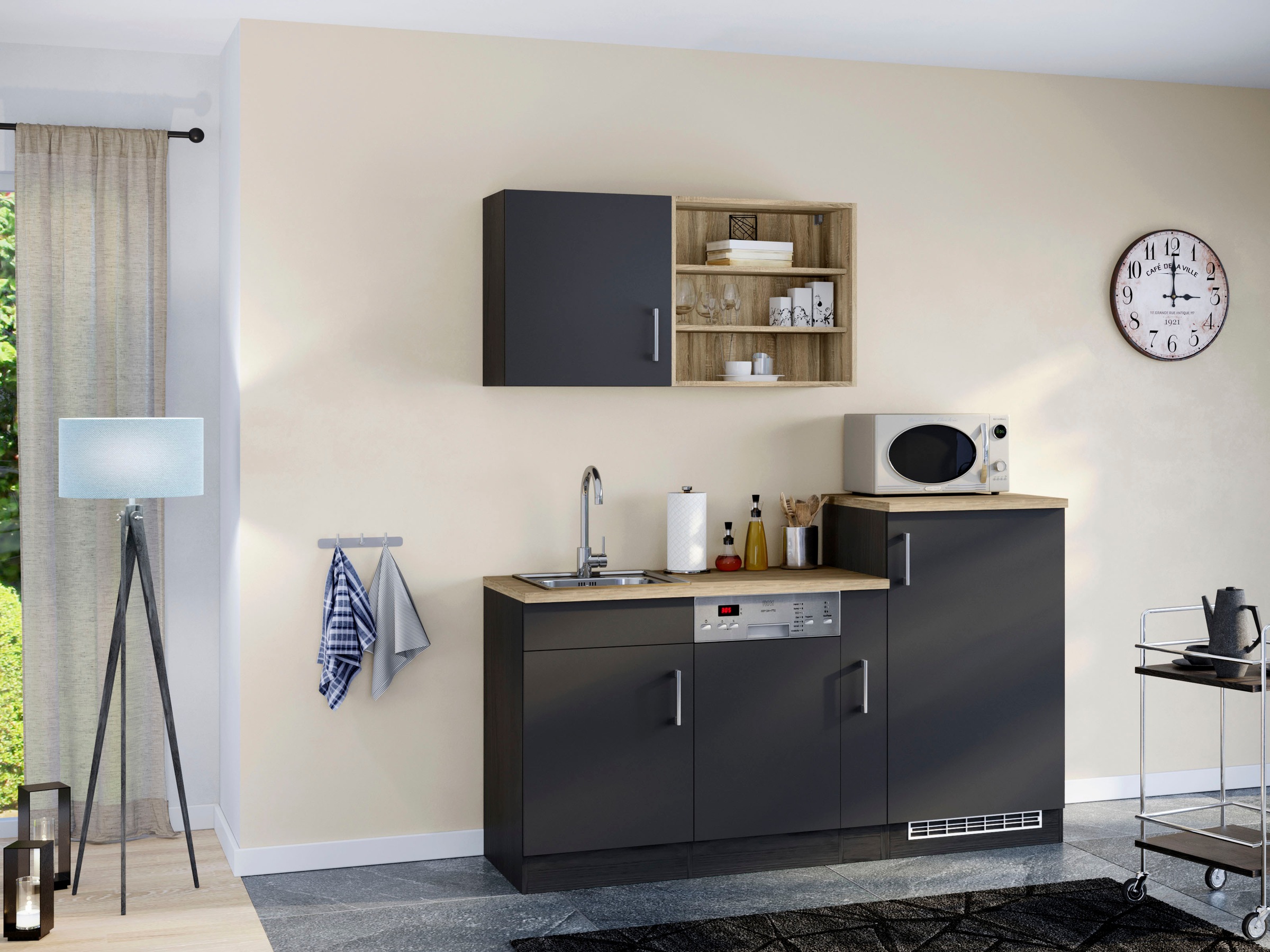 HELD MÖBEL Küche "Mali", Breite 170 cm, mit E-Geräten günstig online kaufen