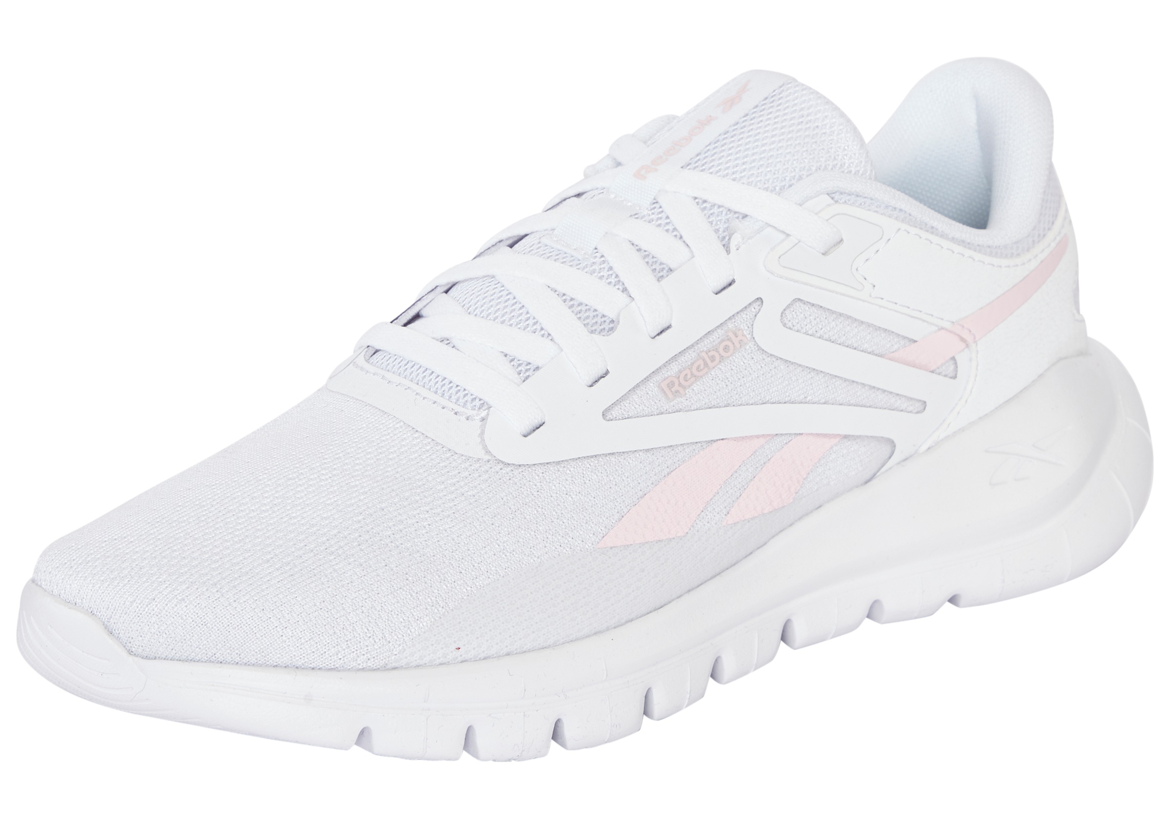 Trainingsschuh REEBOK "SPLIT FLEX", Damen, Gr. 39, ftwr weiß, frosted berry, Synthetik, Textil, Schuhe