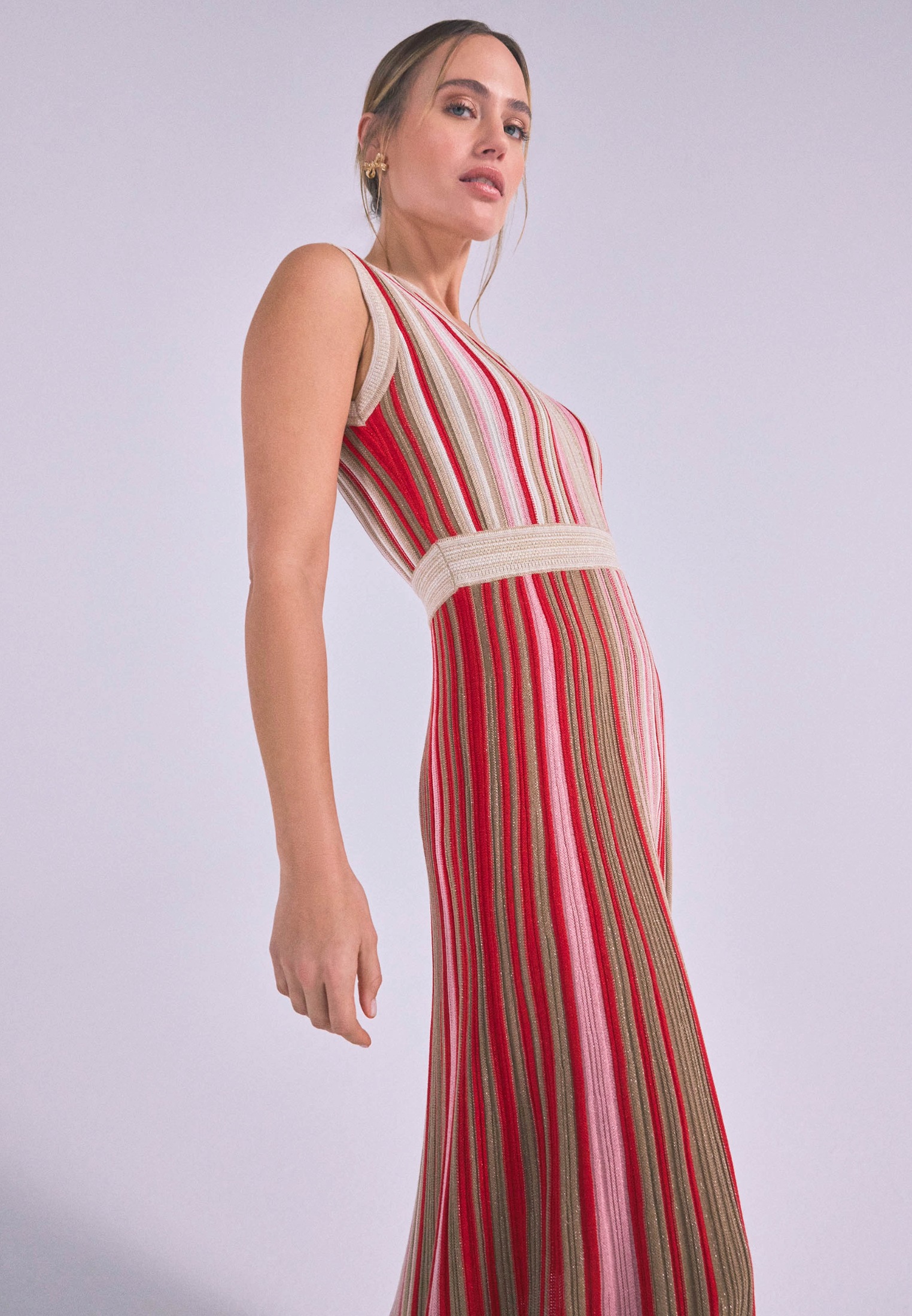 Zero Strickkleid »zero Strickkleid mit Streifen«, Plain/ohne Details