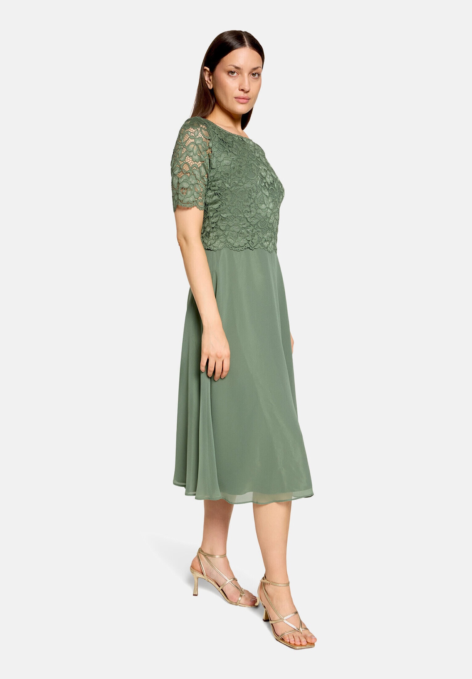 Vera Mont Cocktailkleid "Damen mit Spitze" Ohne Tasche Spitze