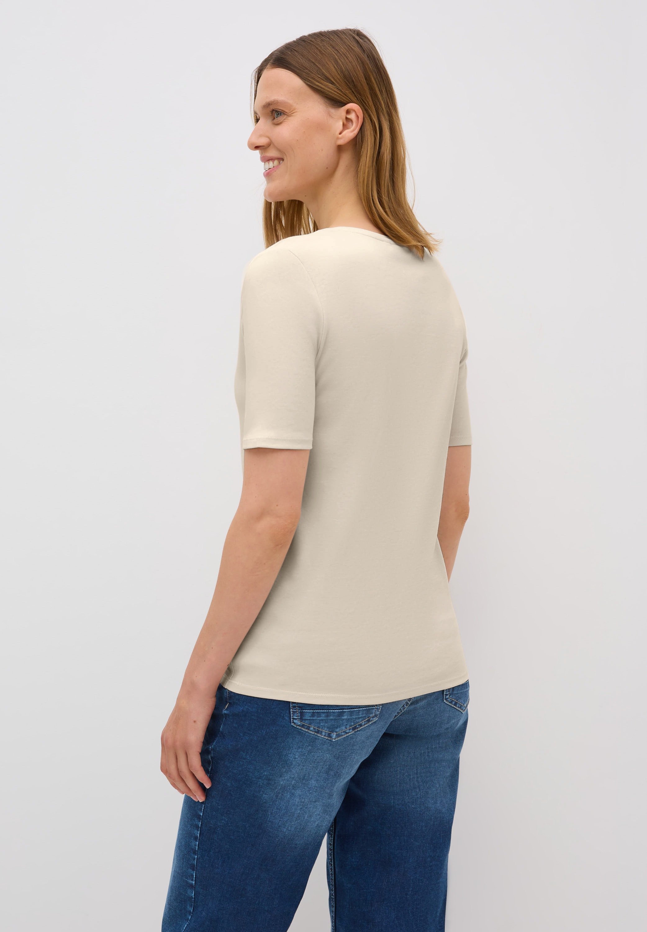 Cecil T-Shirt, aus reiner Baumwolle
