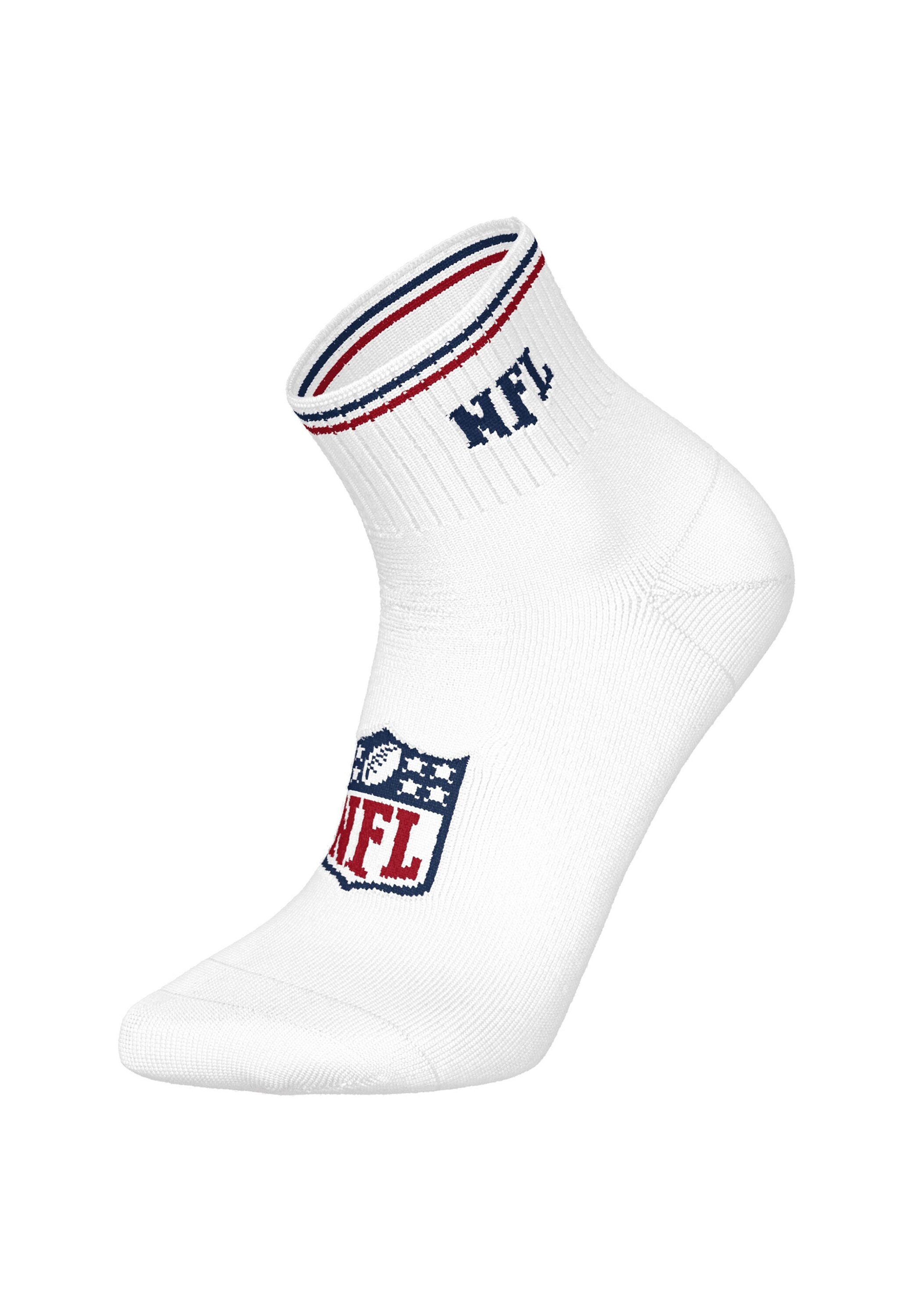 NFL Kurzsocken »Socken NFL SHIELD 9Pack Quarter Socks 9er Pack«