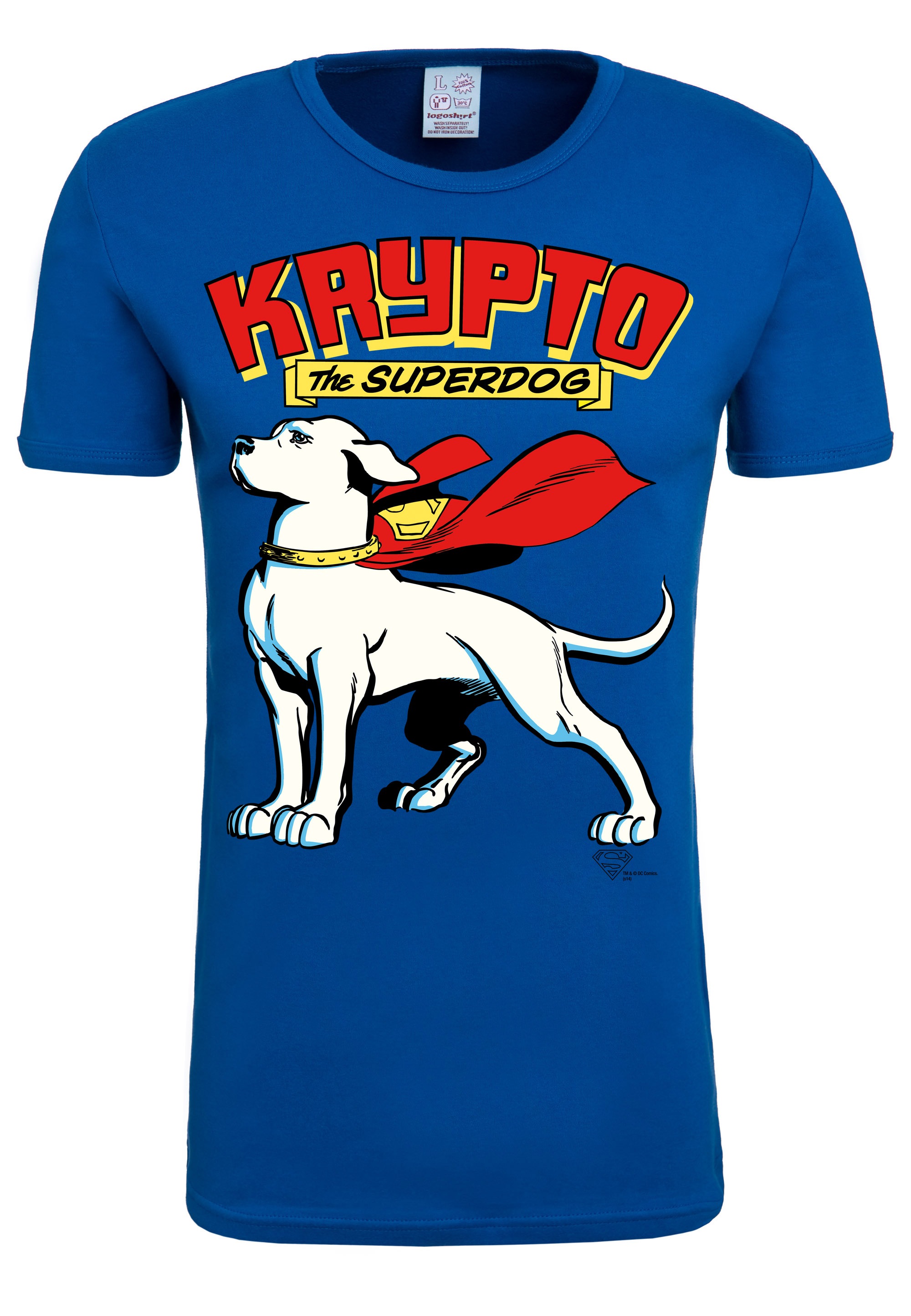 T-Shirt »The Superdog«, mit rundem Ausschnitt