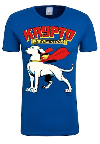 T-Shirt »The Superdog«, mit rundem Ausschnitt