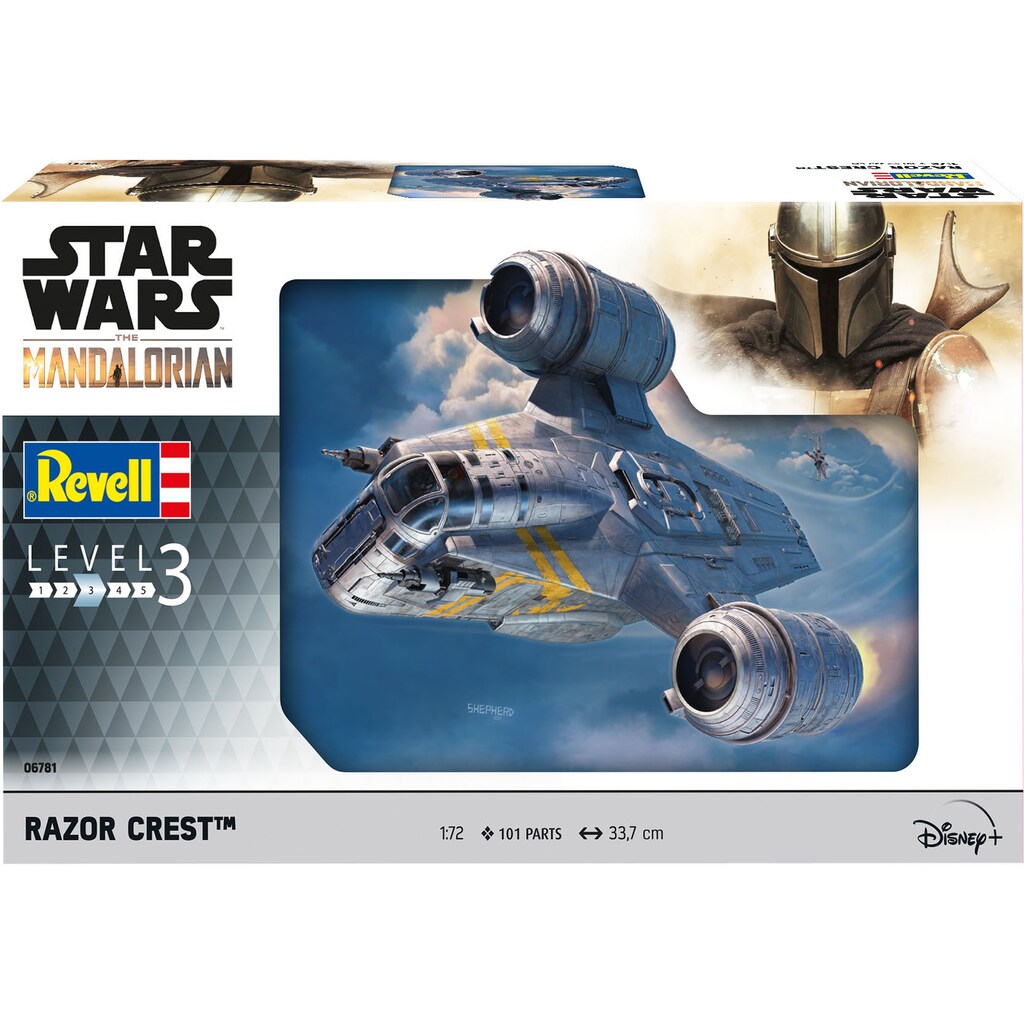 Revell® Modellbausatz »Star Wars, The Mandalorian - Razor Crest«, 1:72