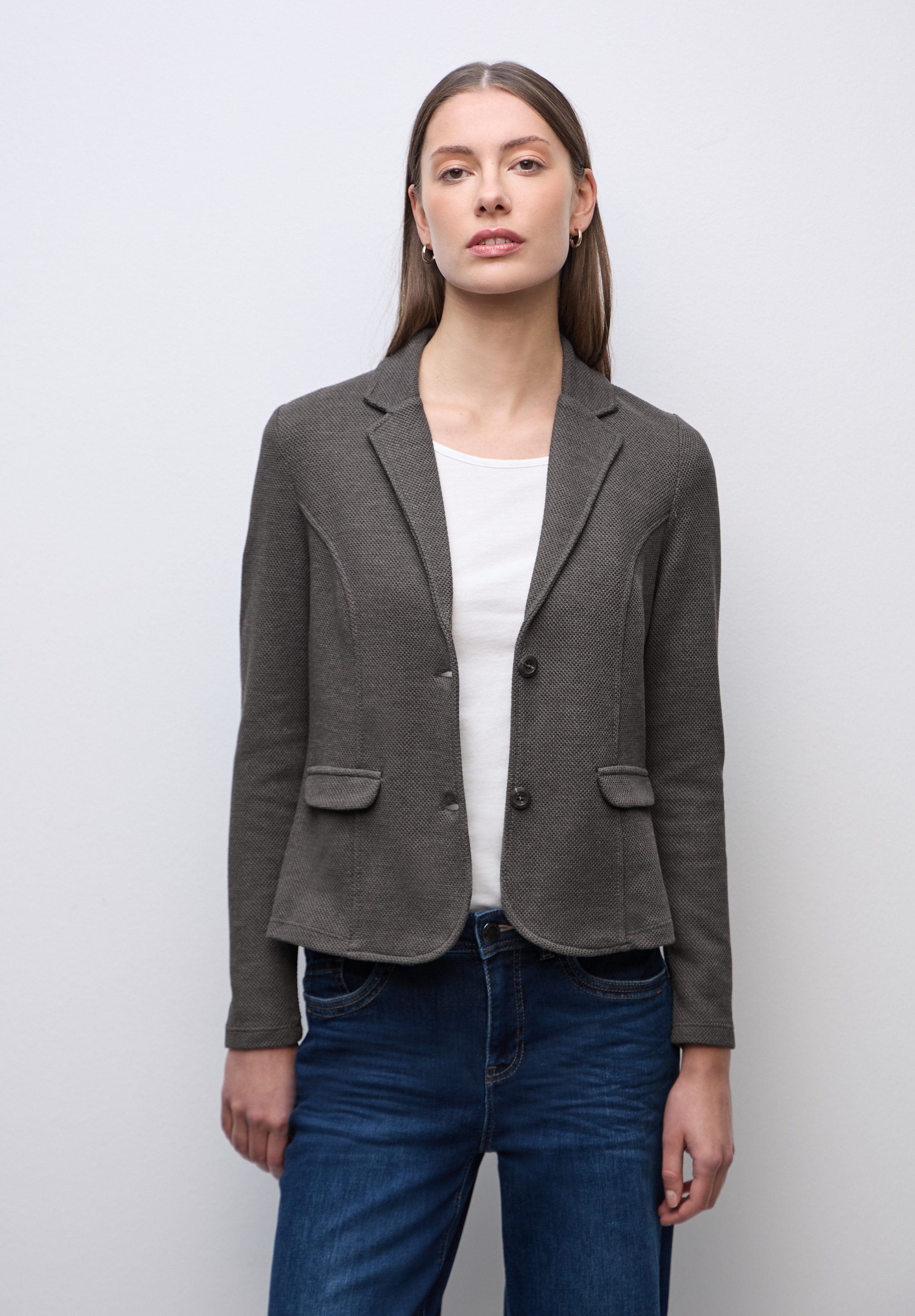 STREET ONE Kurzblazer, mit Reverskragen günstig online kaufen