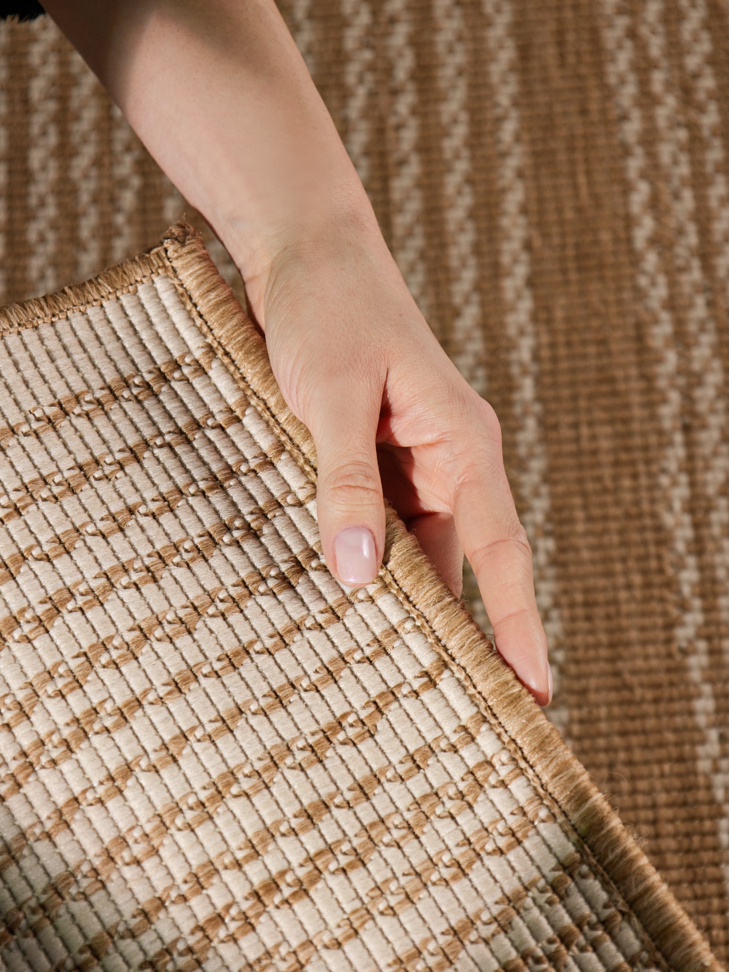 Ted Baker Teppich »Allington« rechteckig 8 mm Höhe Designteppich, Wetterfest, Pflegeleicht, Modern, Wohnzimmer, Terrasse