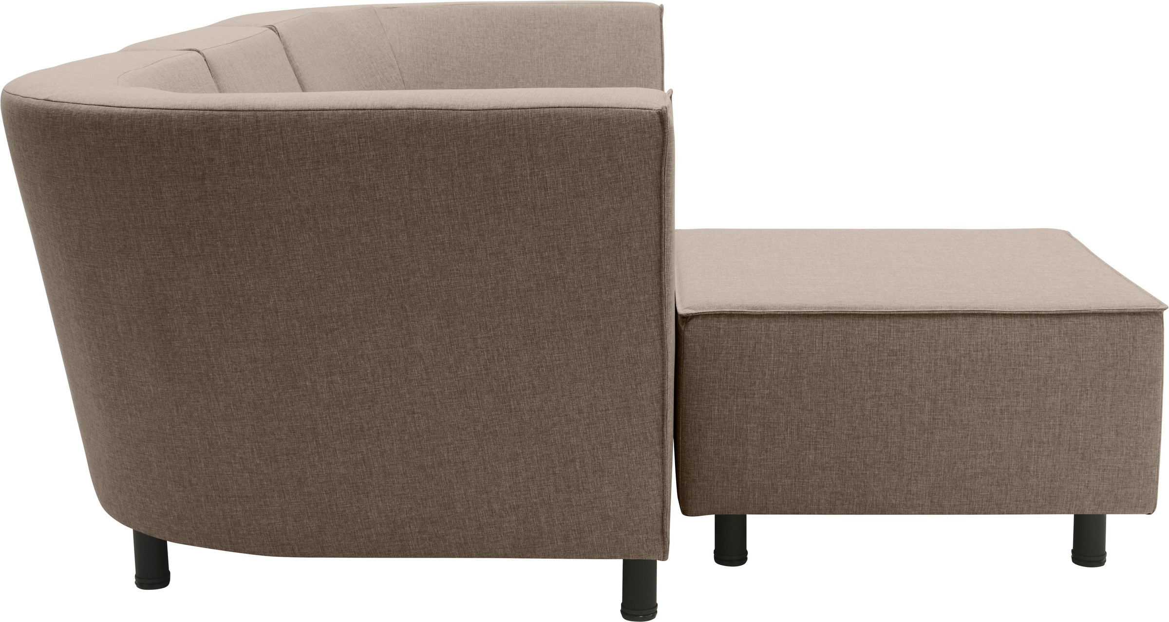 DOMO collection Ecksofa »Sonna, individuell zusammenstellbar L-Form«, Gartenlounge-Set oder Einzelelemente, Outdoor