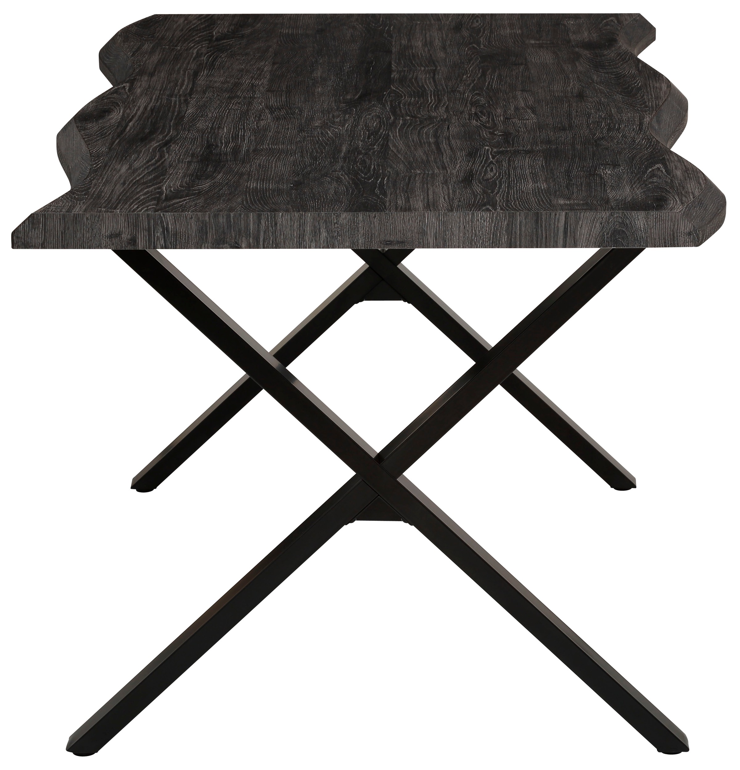 HELA GRETA Dining Table Gray 160x90x76cm 3