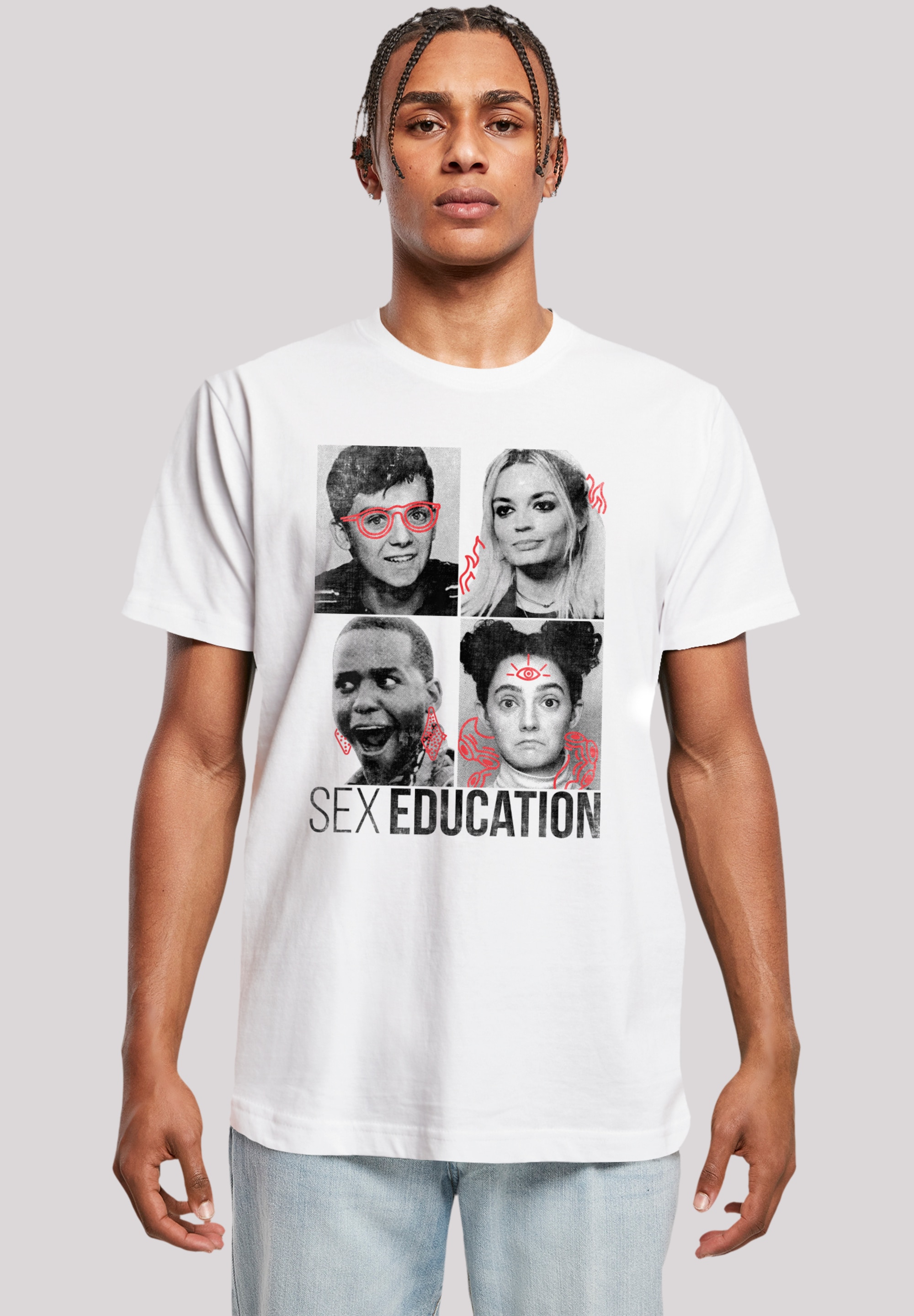 F4NT4STIC T-Shirt "Sex Education Class Photos Netflix TV Series", Premium Q günstig online kaufen