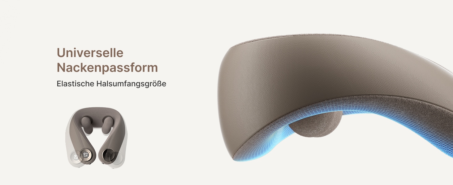 Renpho Massagegerät »R-L001 Nackenmassagegerät« Unterwegs Spannungen abbauen