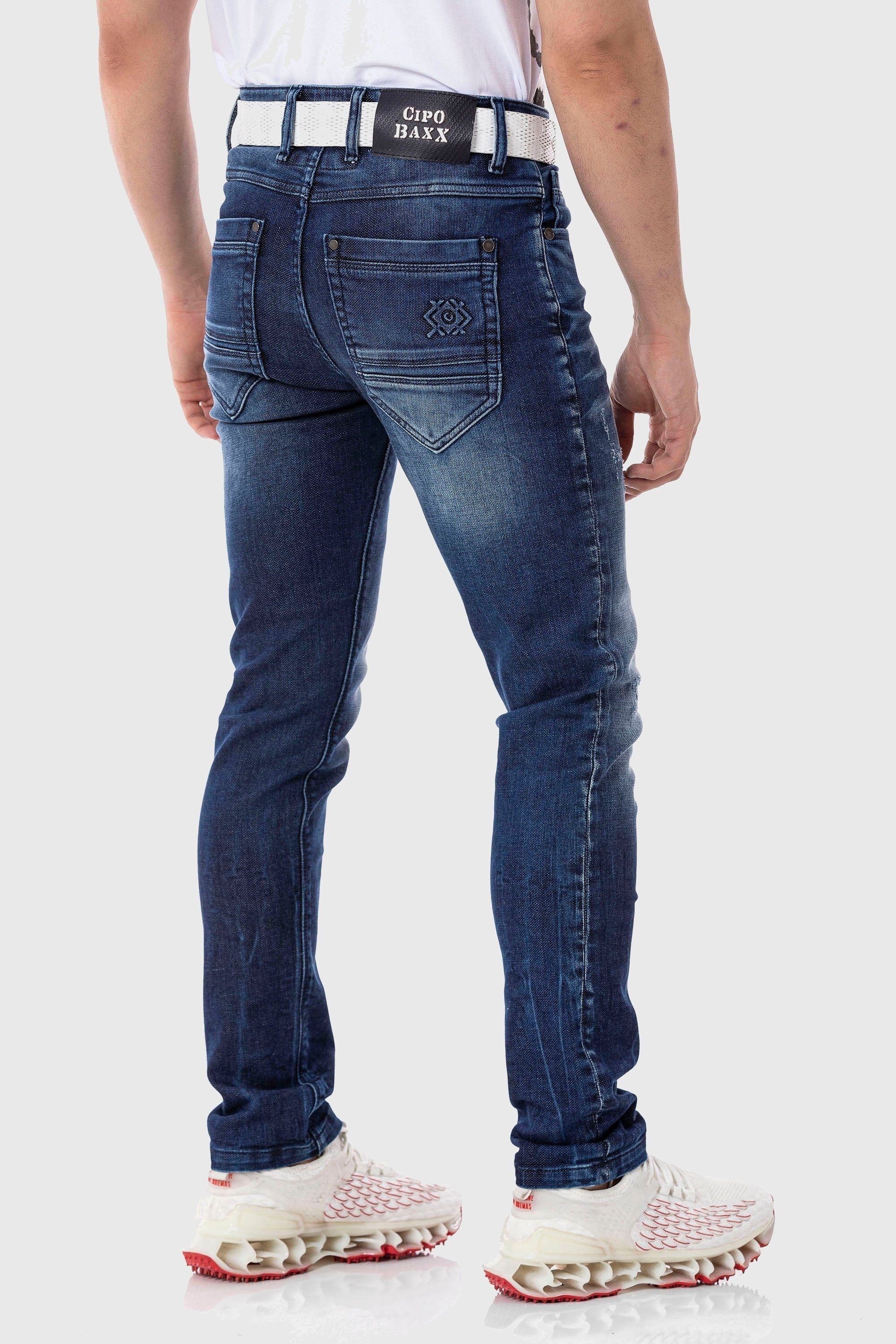 Cipo & Baxx 5-Pocket-Jeans »Hose«, mit moderner Waschung