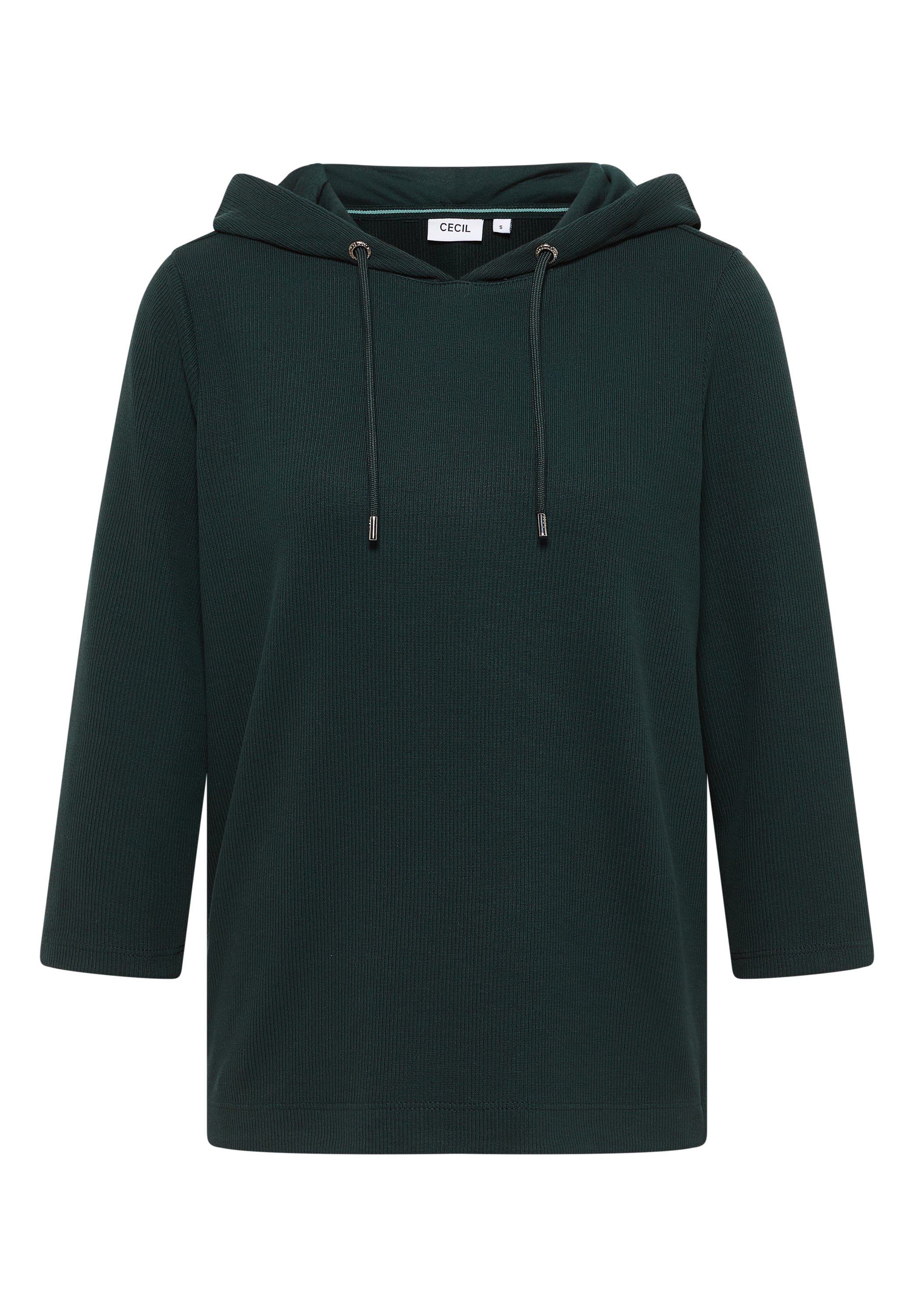 Cecil Kapuzenshirt, mit Materialmix