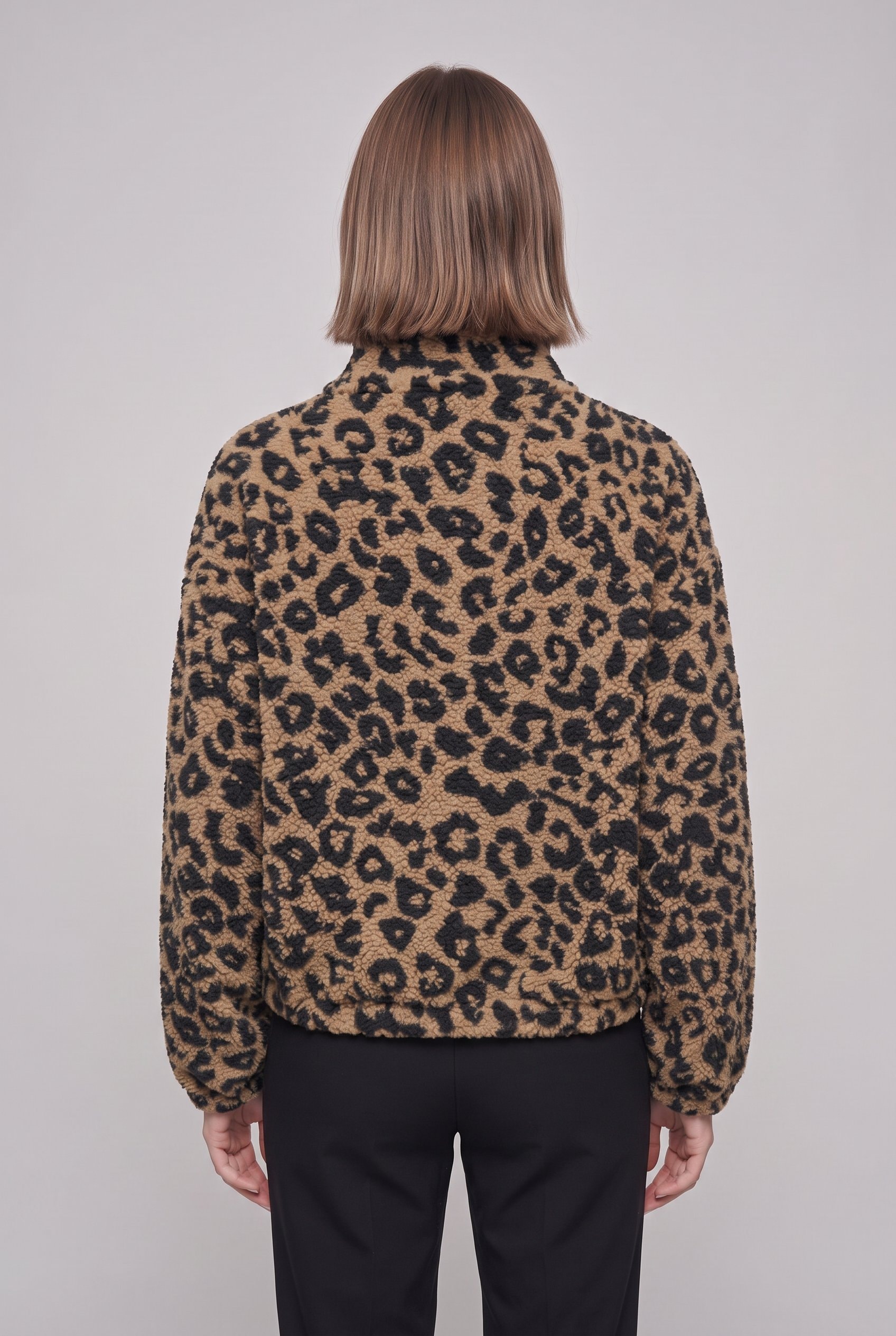 ONLY Plüschjacke »ONLTHEA TEDDY AOP JACKET CC OTW« Polyester
