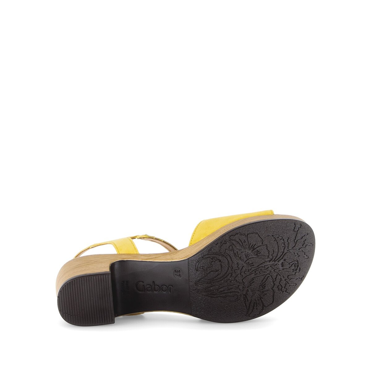 Gabor Plateau Sandale Platform Sandals Yellow Size 38 6