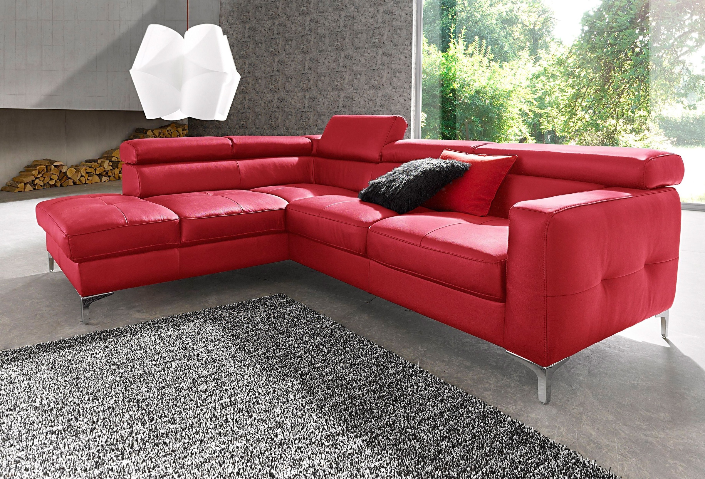 COTTA Polstergarnitur "Sammy L-Form", (Set), Set bestehend aus: Ecksofa mit günstig online kaufen