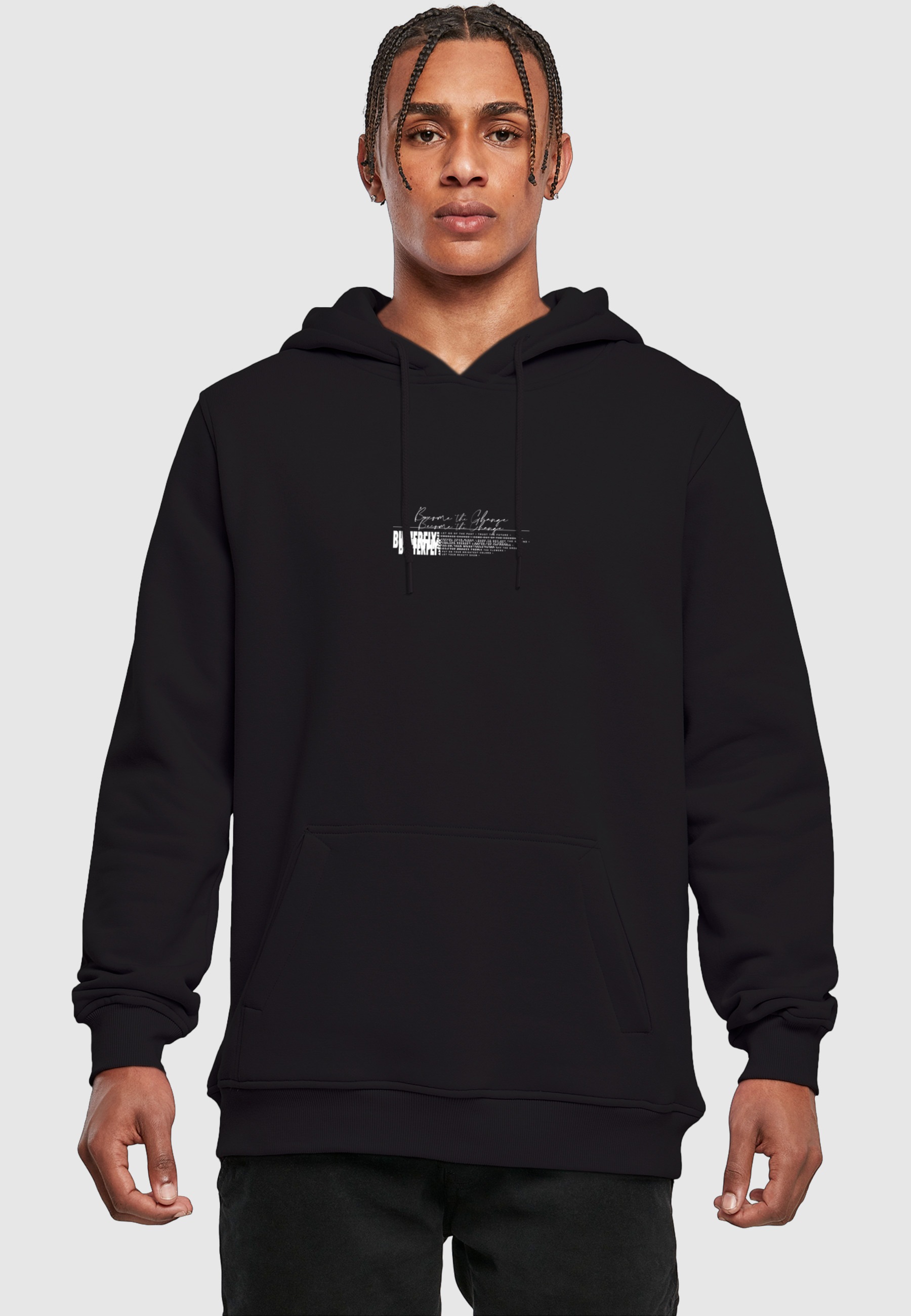 MisterTee Kapuzensweatshirt »MisterTee Herren Become the Change Butterfly 2.0 Hoody«, 1 Stk.
