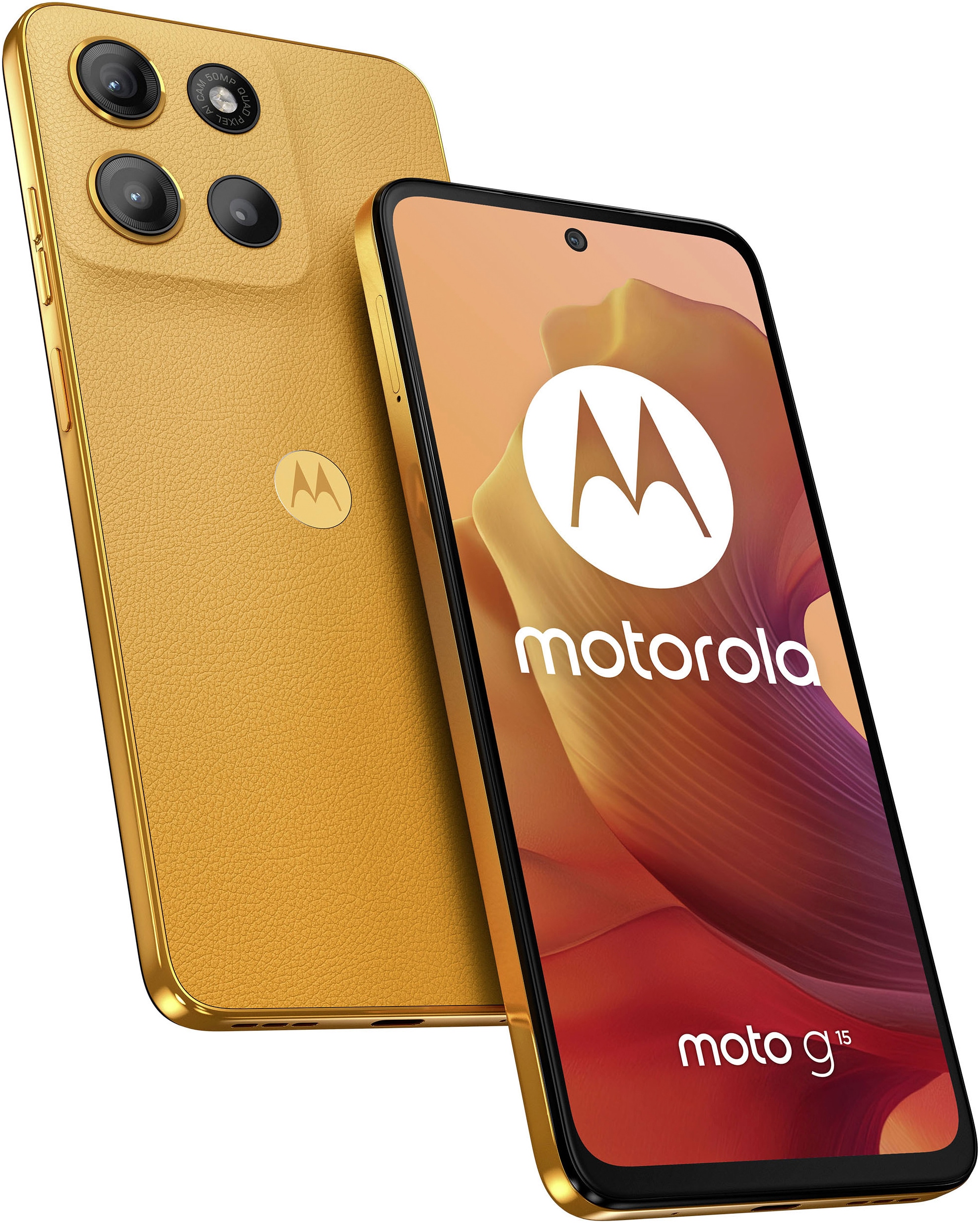 Motorola Smartphone »moto g15«, Orange