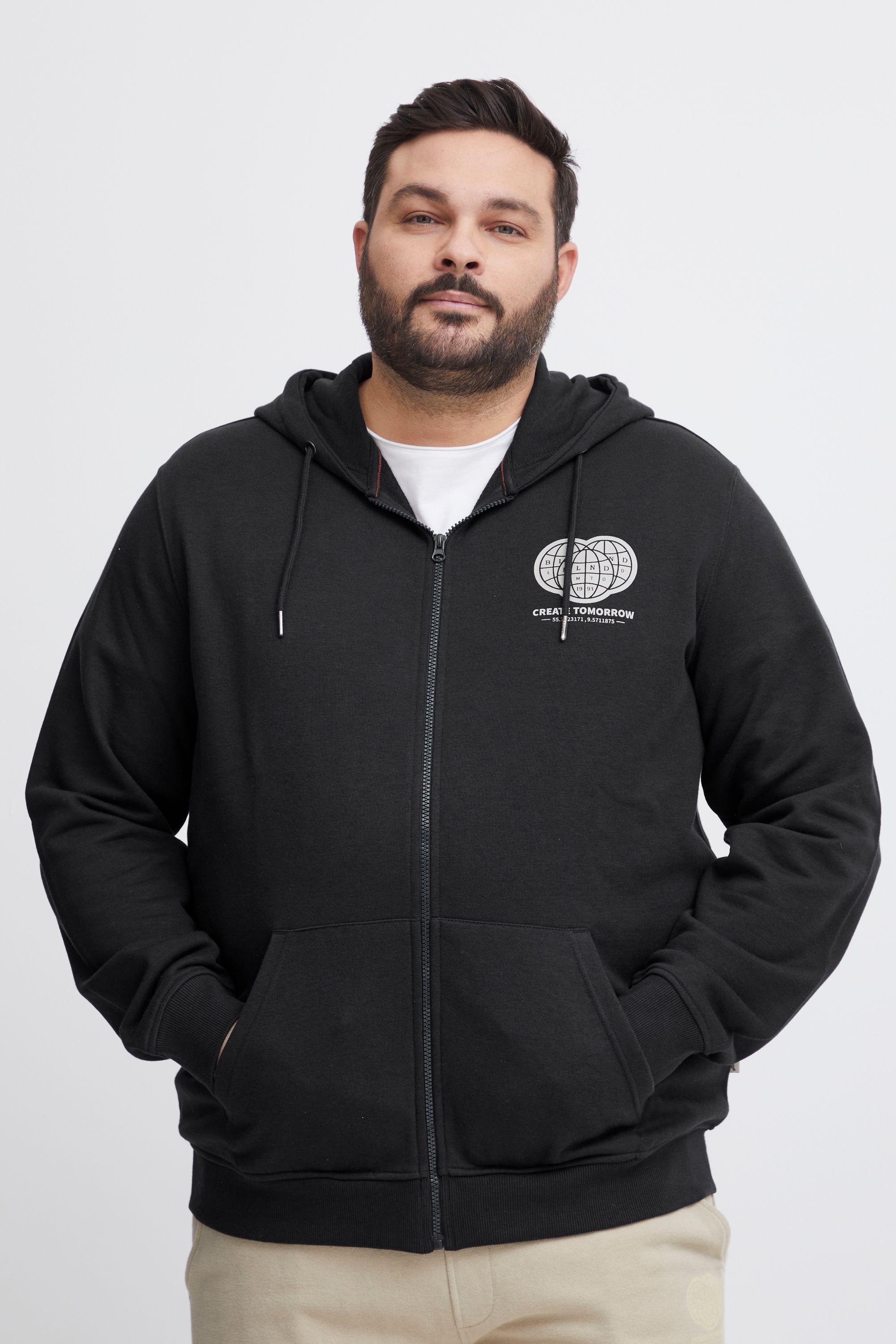 Blend Kapuzenpullover "BHBSweatshirt", Gemütliche Sweatjacke mit Kapuze und günstig online kaufen