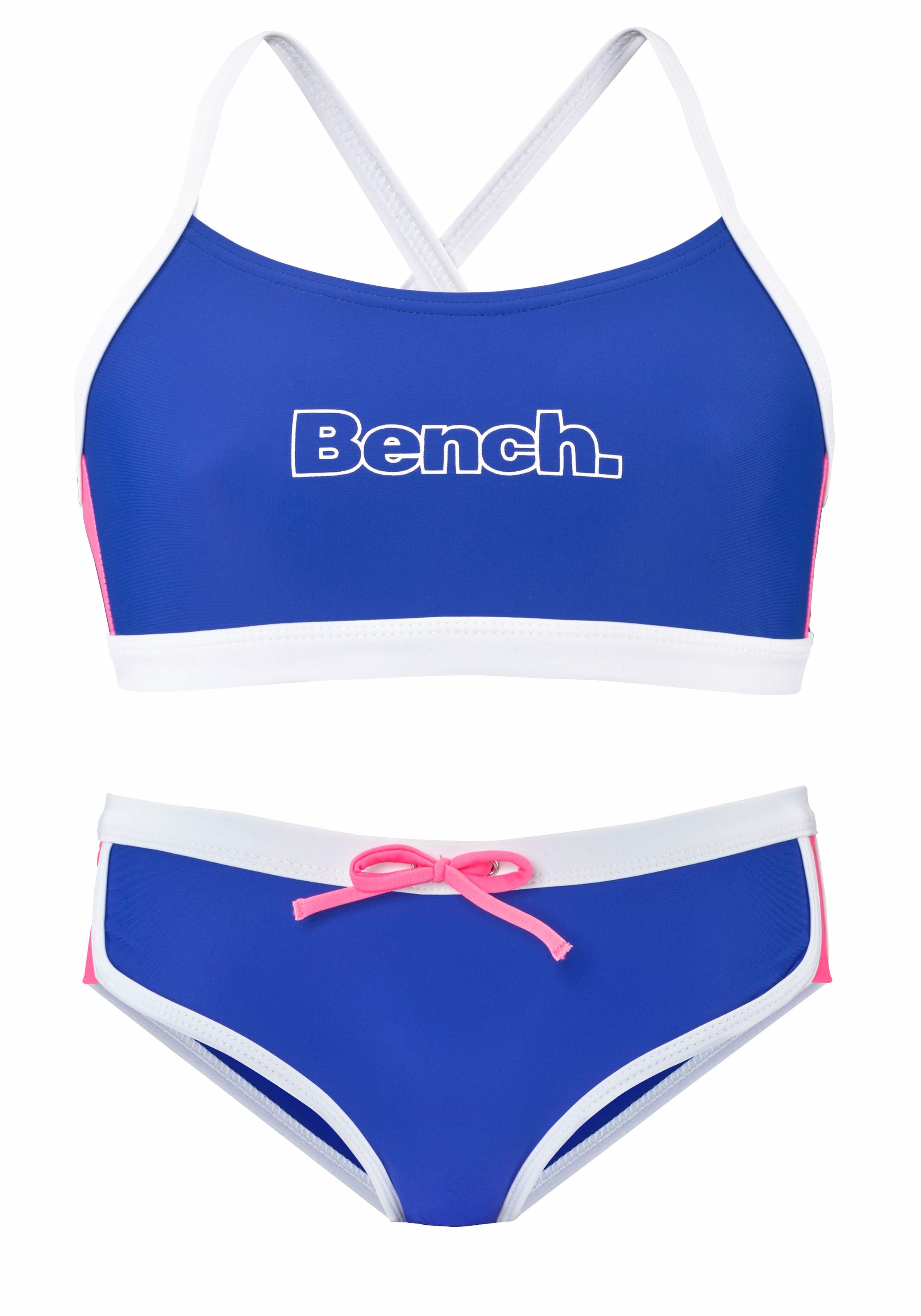 online mit | Zierschleife BAUR kaufen Bench. Bustier-Bikini