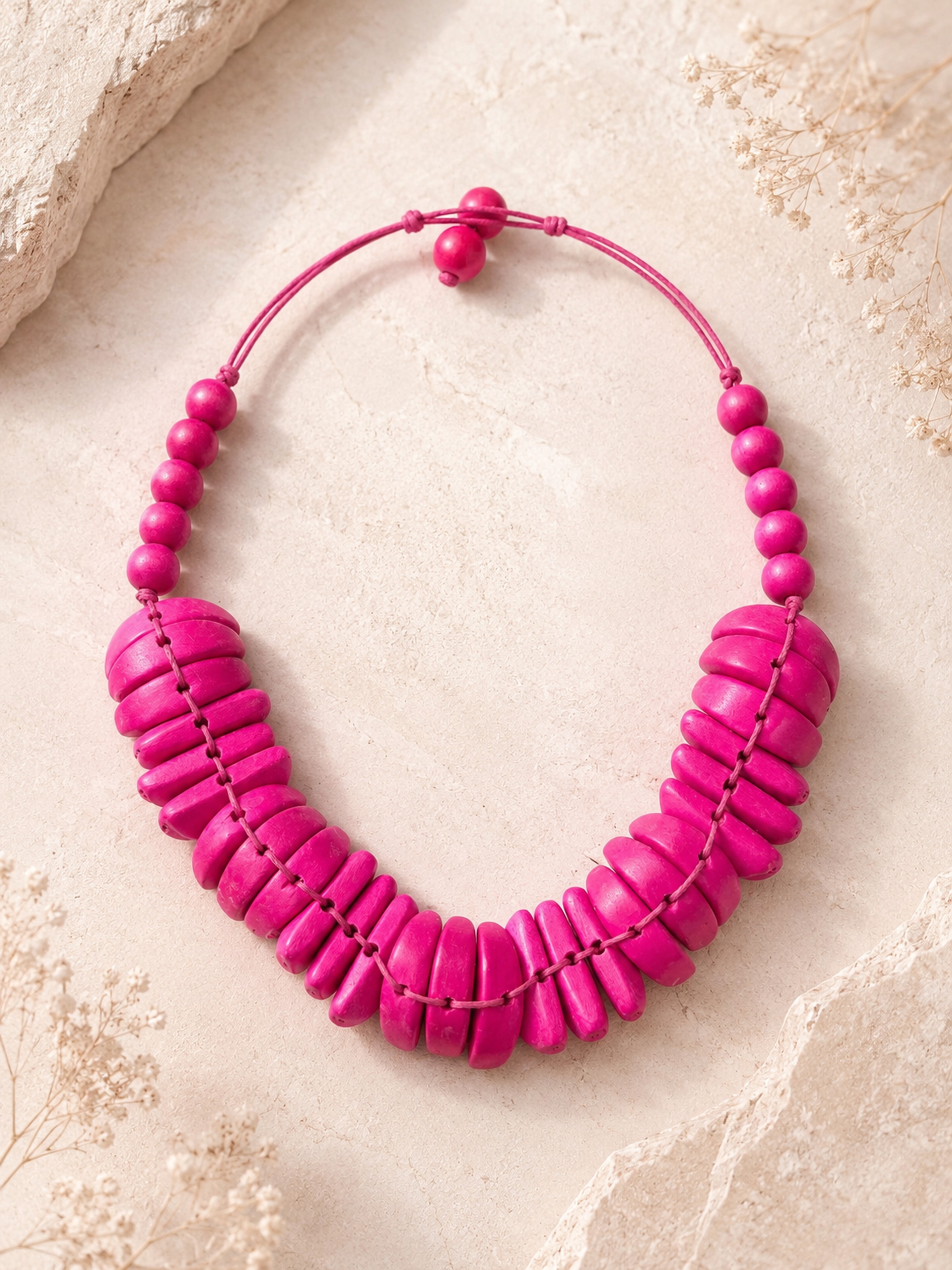 COLLEZIONE ALESSANDRO Kette mit Anhänger »Rio« stylische Holzkette