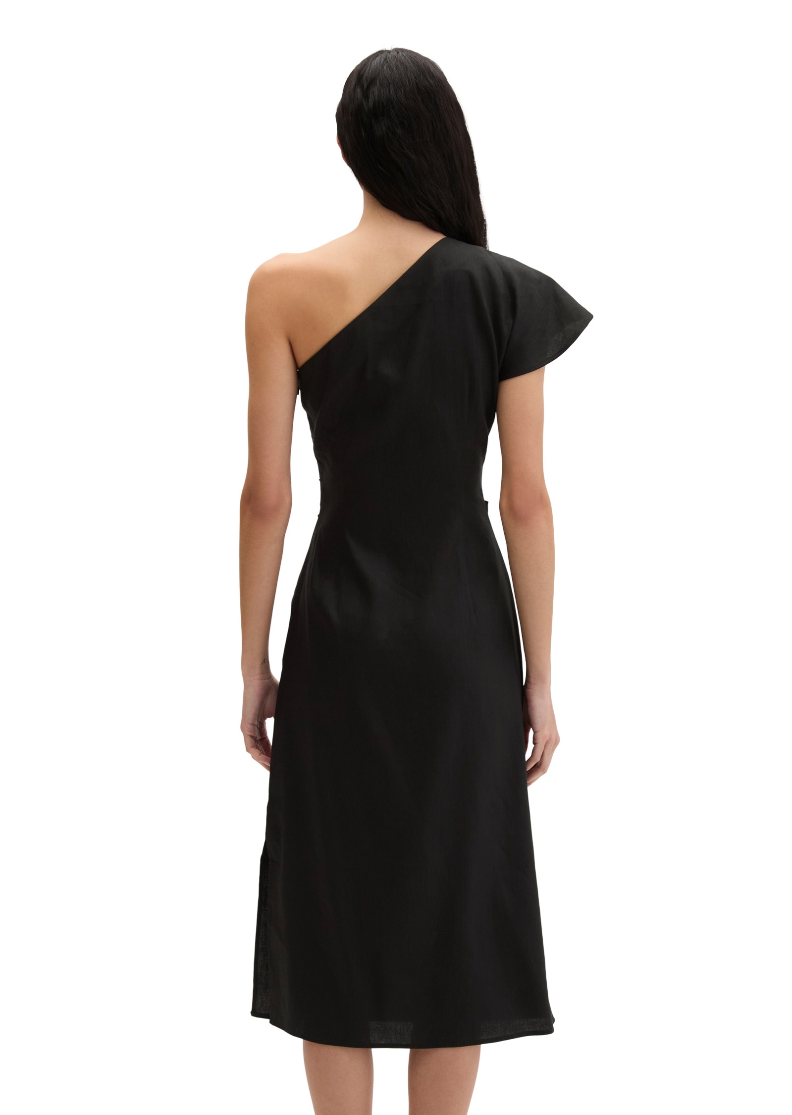 Marc O'Polo Midikleid »aus Viskose-Leinen-Stretch«