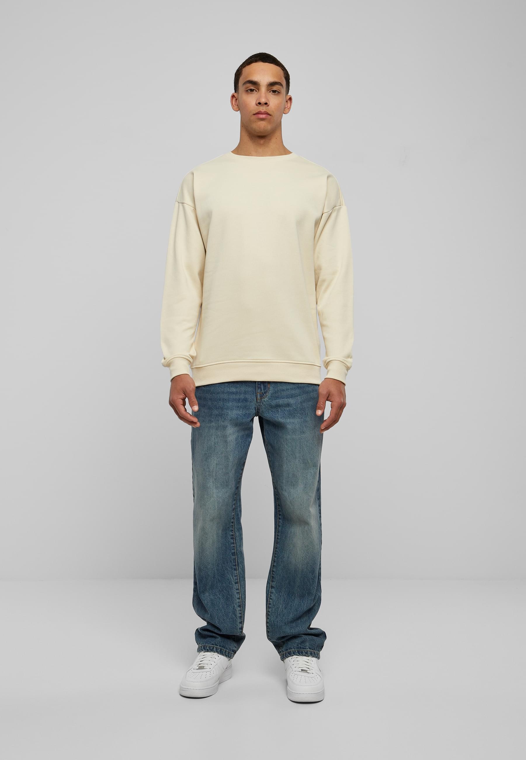 URBAN CLASSICS Rundhalspullover »Urban Classics Herren Sweat Crewneck«, (1 tlg.)