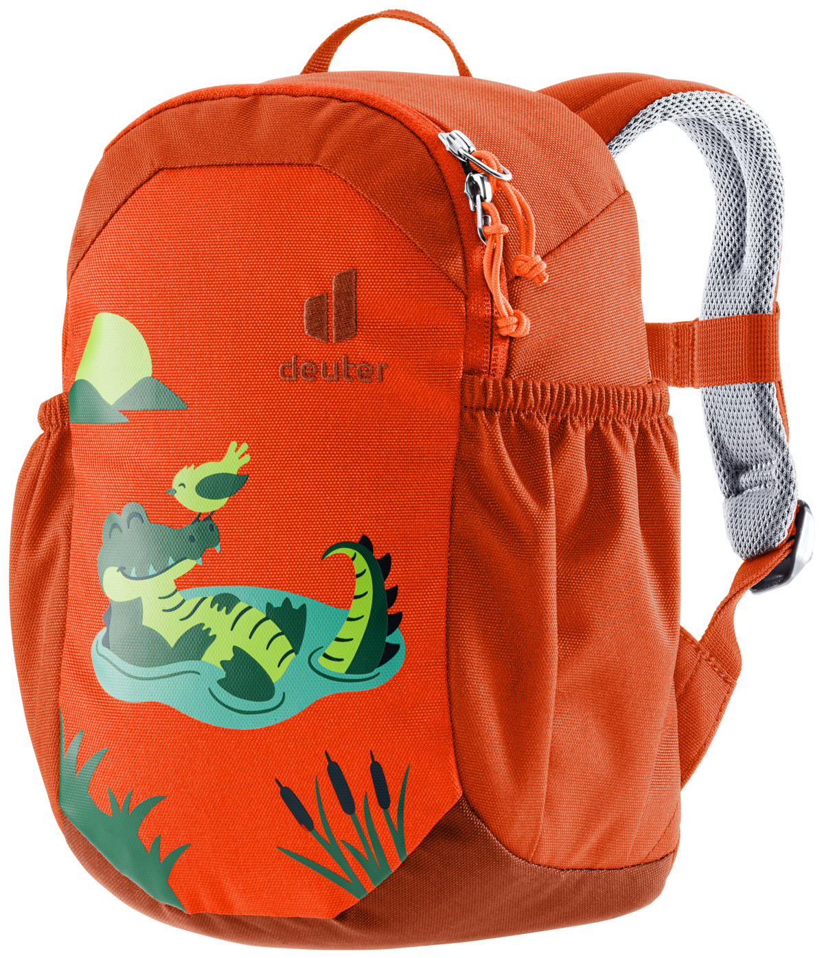 DEUTER Kinderrucksack "Pico", B/H/T: 19cm x 28cm x 12cm, orange, Rucksäcke, für Kinder ab 2 Jahren, mit Namensschild in der Innenausstattung