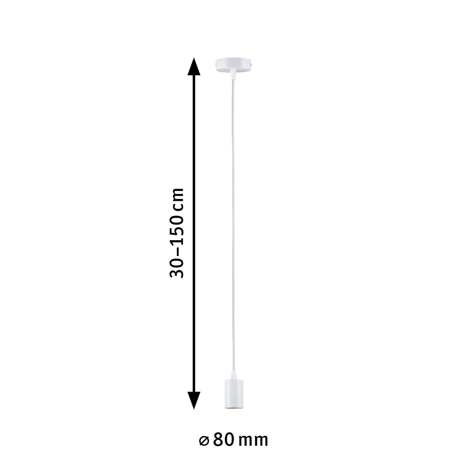 Paulmann Pendelleuchte »Ravi IP44 max 1x60W 230V Metall«, Leuchtmittel E27 | ohne Leuchtmittel, E27