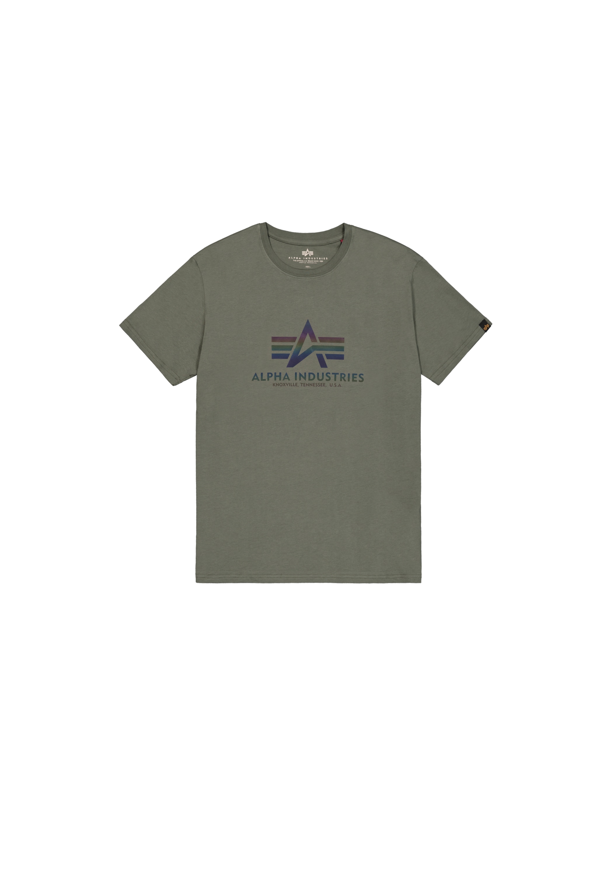 Alpha Industries T-Shirt "Basic T-Shirt BL Rainbow Ref." günstig online kaufen