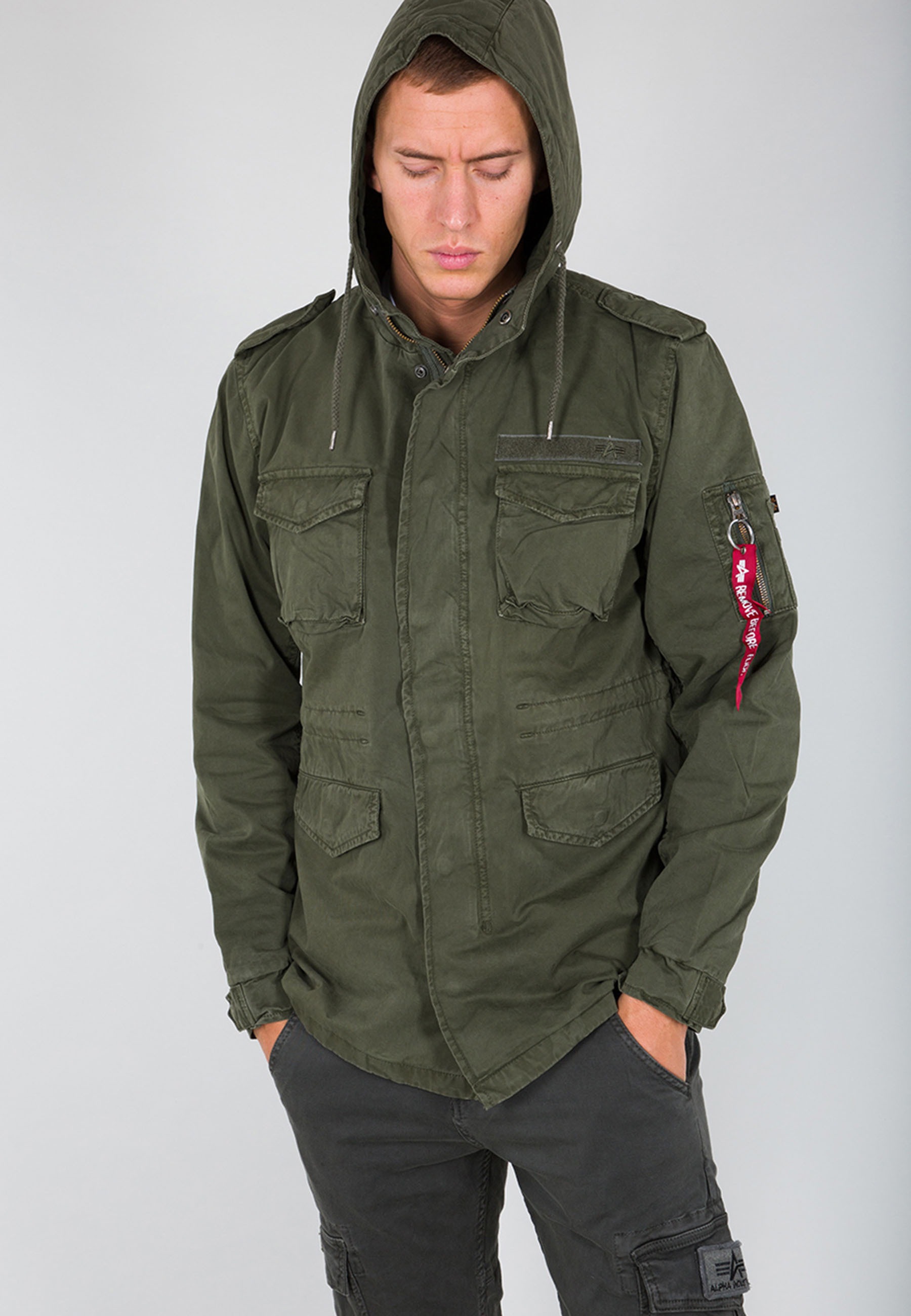 Thumbnail - Alpha Industries Fieldjacket "Huntington Hood"