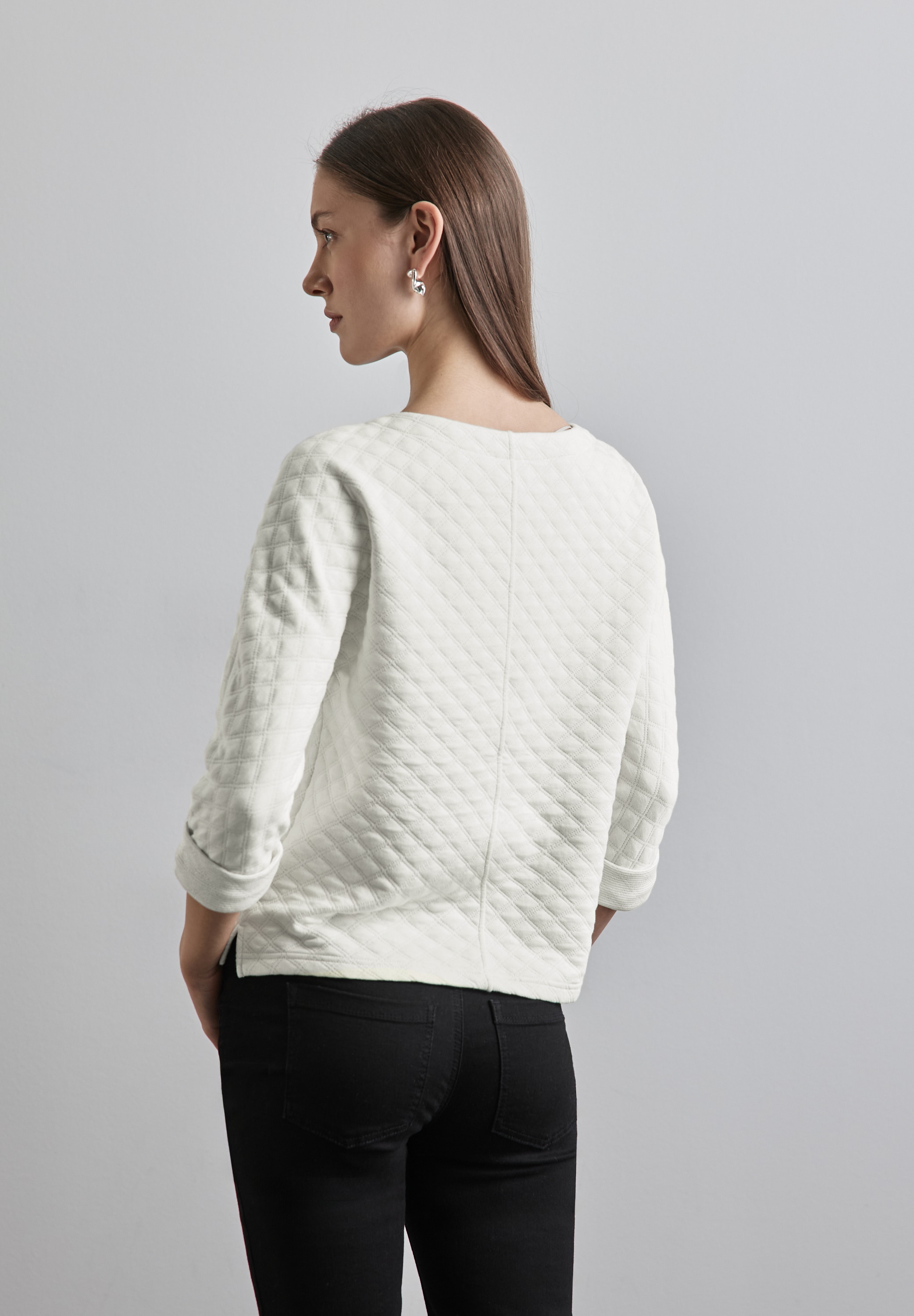STREET ONE 3/4-Arm-Shirt, mit Struktur