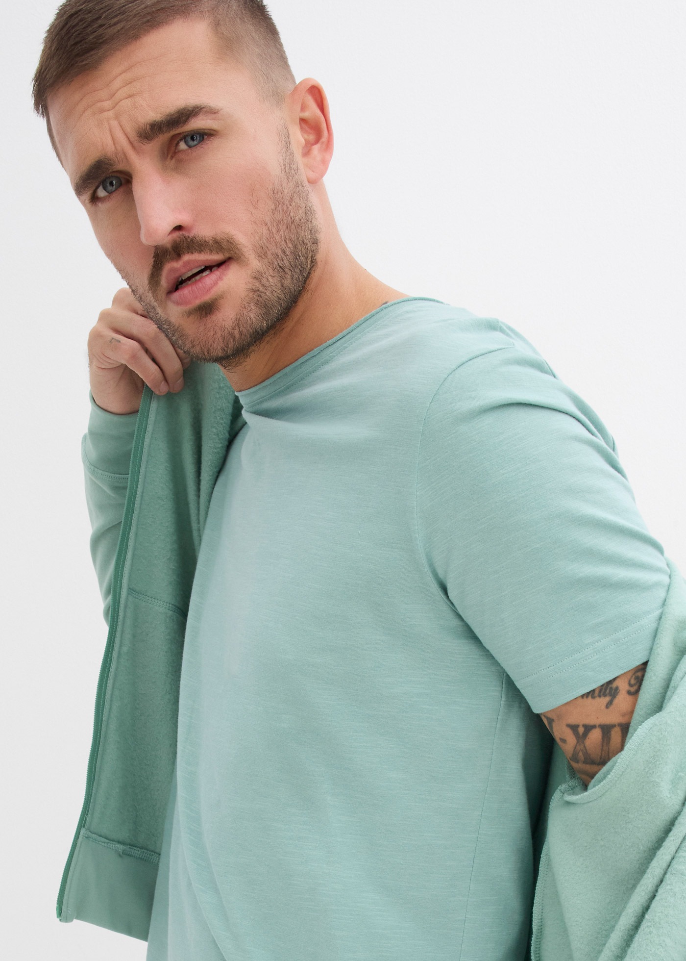 bonprix T-Shirt »T-Shirt aus reiner Baumwolle« T-Shirt aus reiner Baumwolle