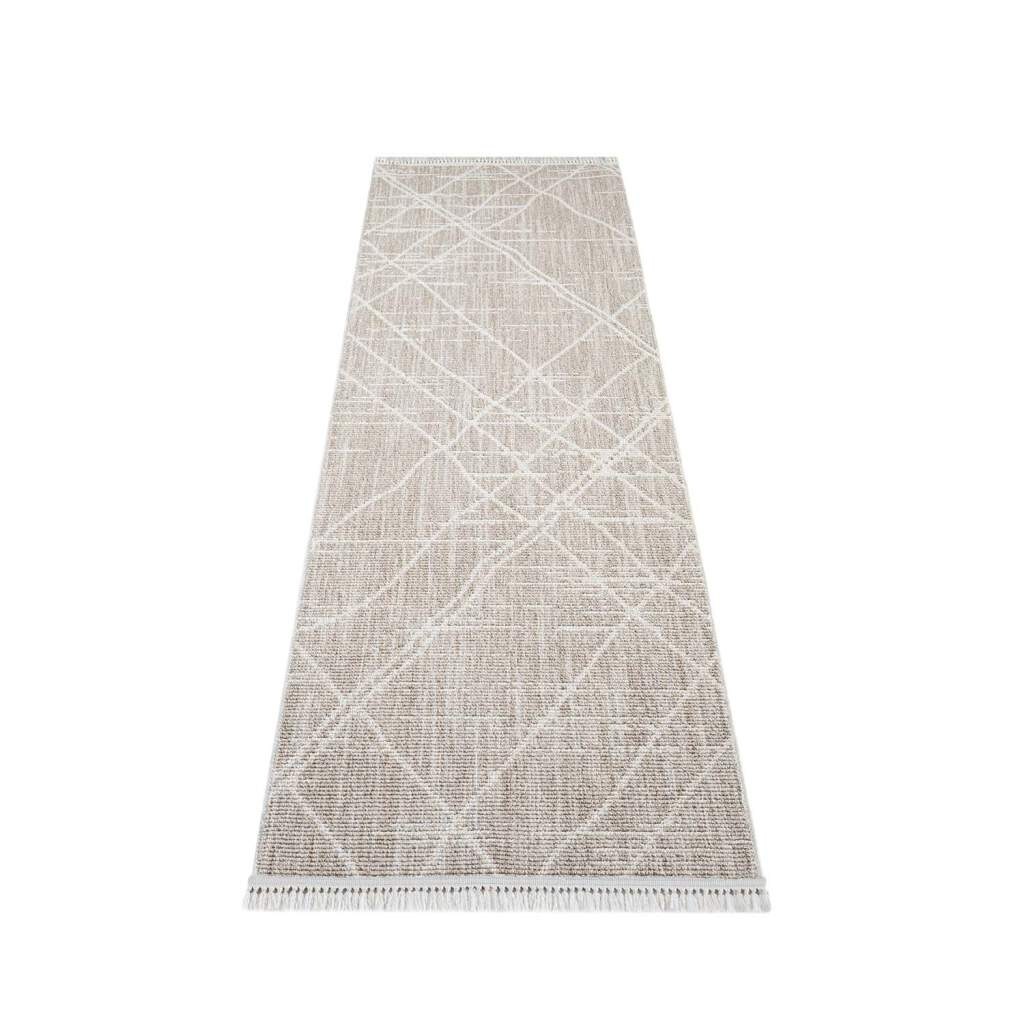 Carpet City Teppich "CLASICO 9162" rechteckig 11 mm Höhe Läufer, Kurzflor, günstig online kaufen