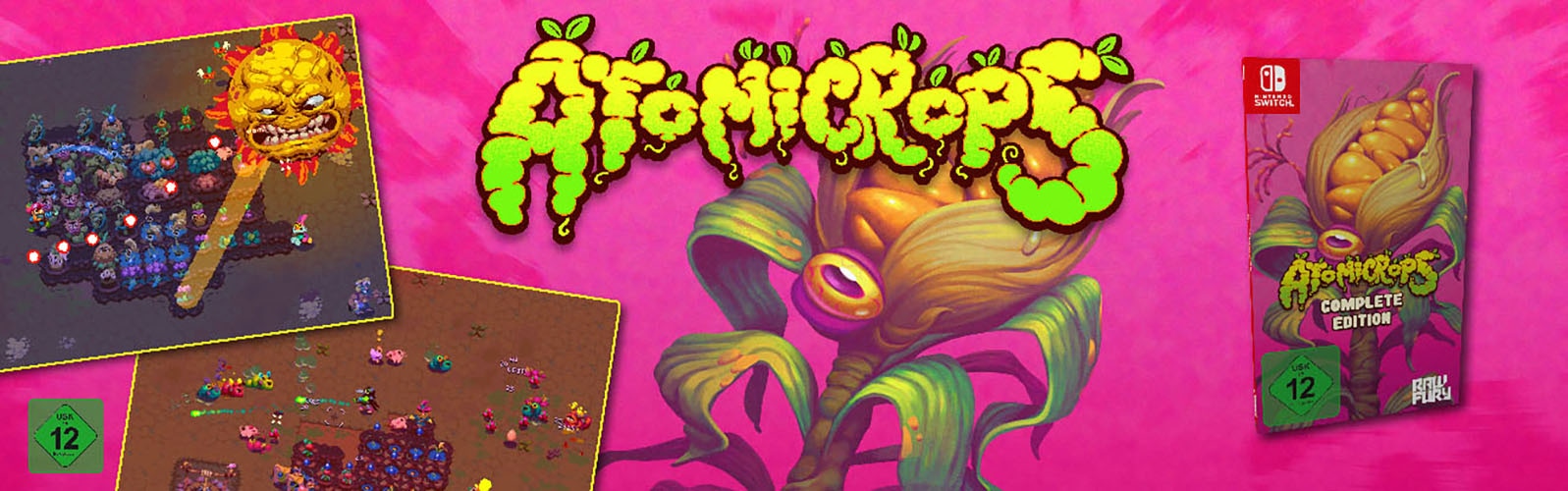 Headup GmbH Spielesoftware »Atomicrops - [Nintendo Switch]« Nintendo Switch