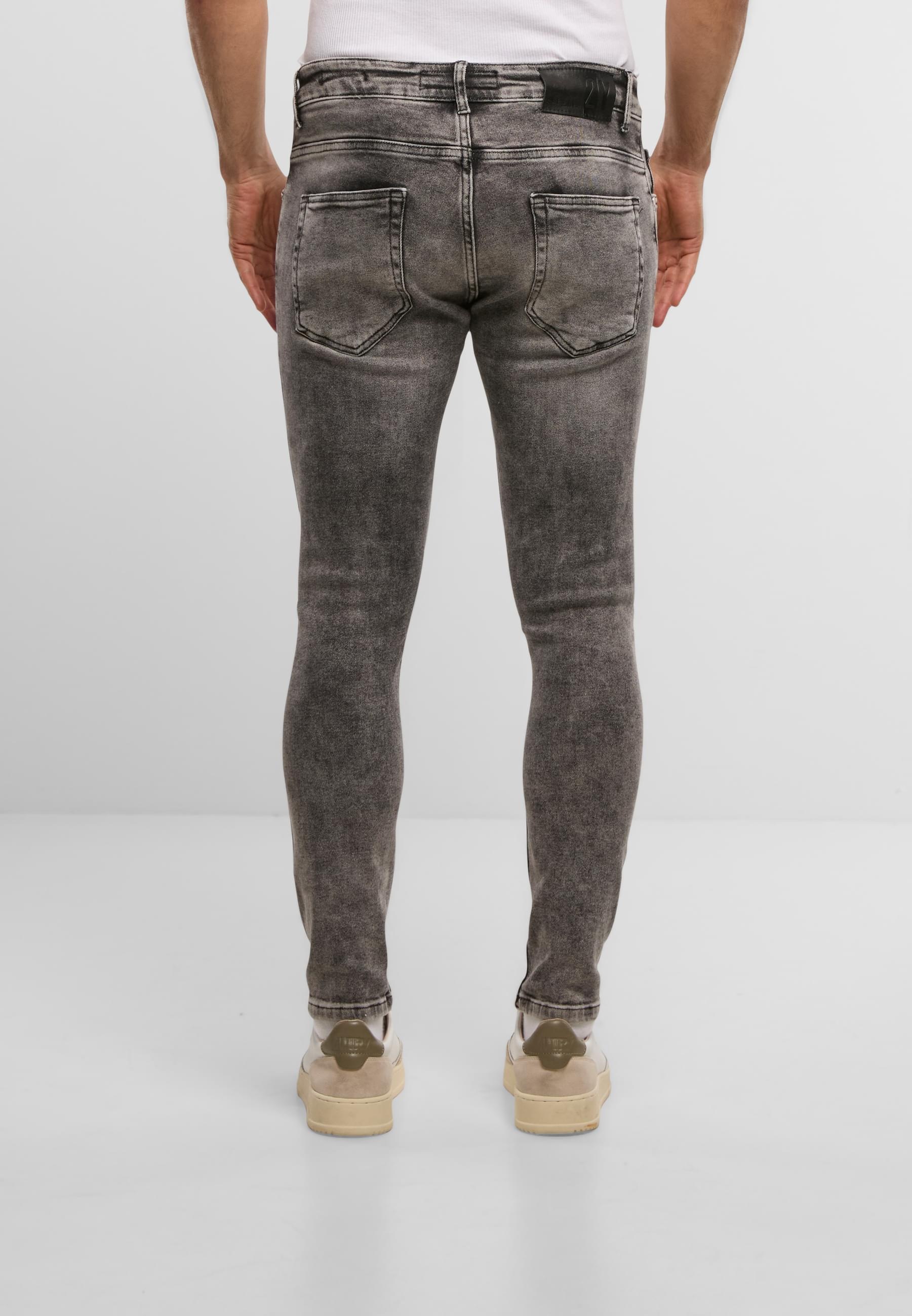 2Y Studios Bequeme Jeans »2Y Studios Herren 2Y Basic Destroyed Skinny Cropped«
