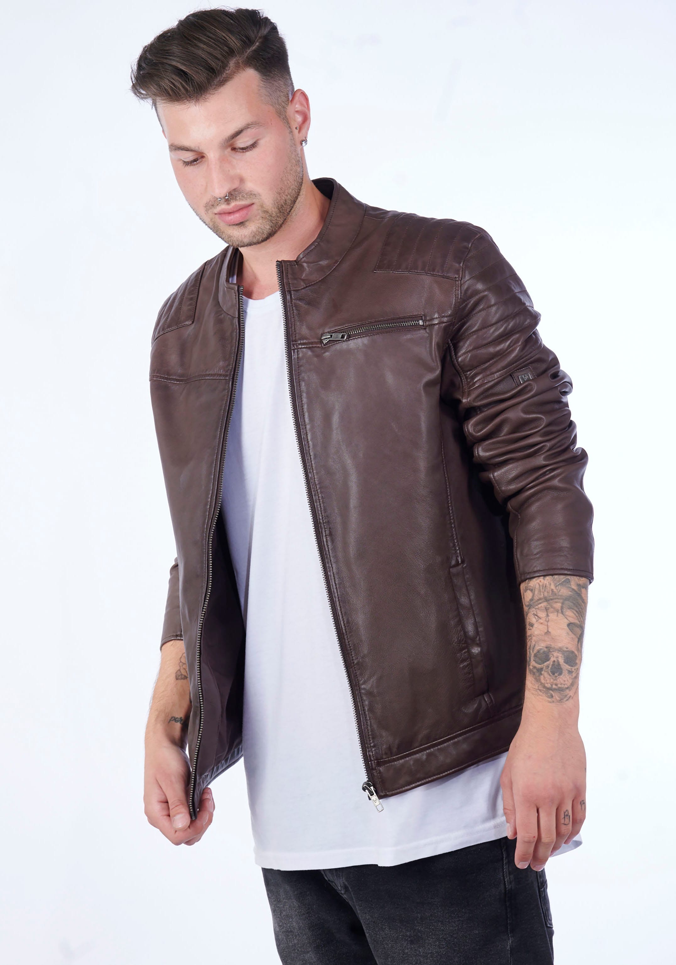 Bruno Banani Lederjacke »Rocha«