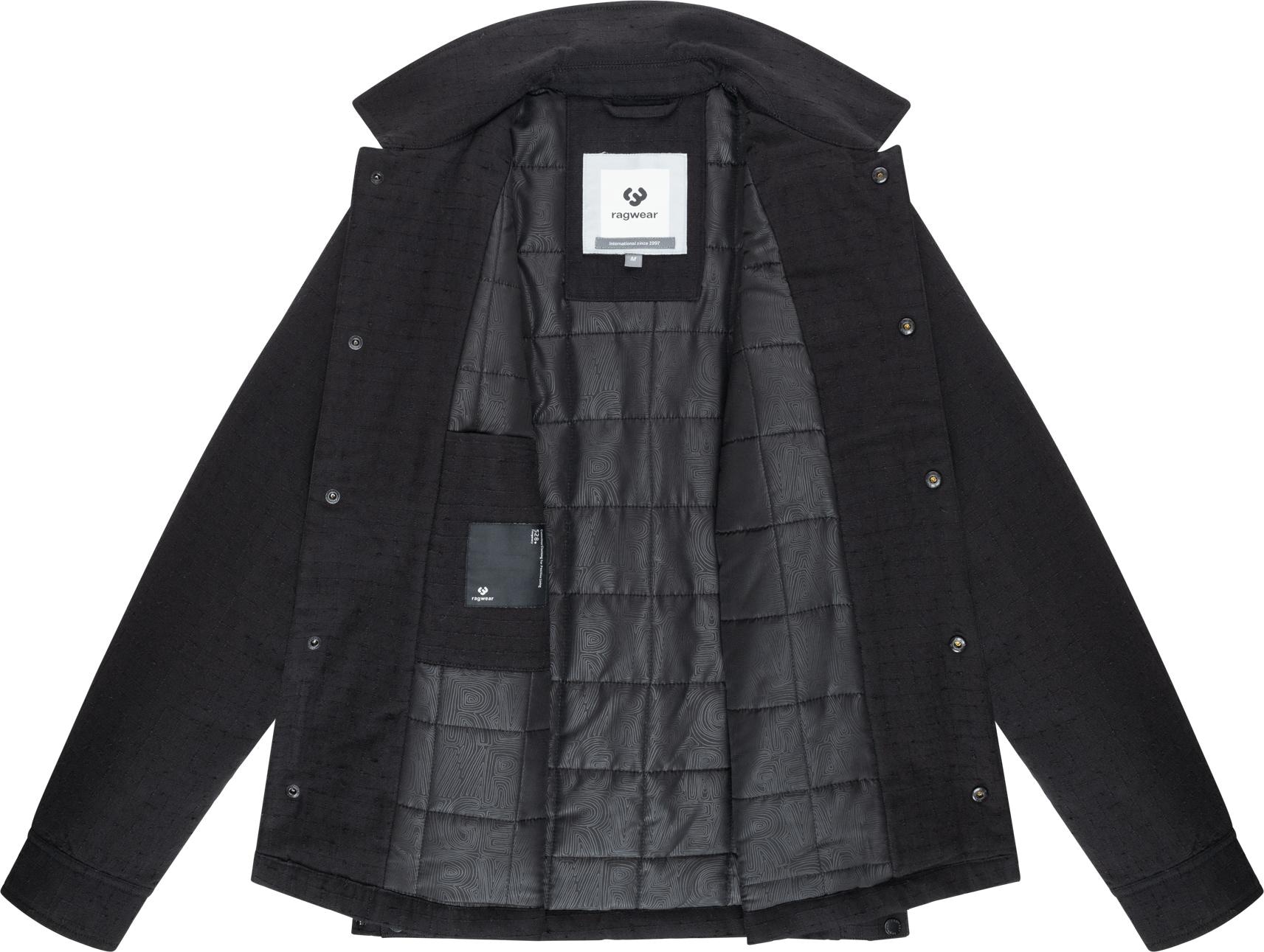 Ragwear Outdoorjacke »Karmel YOUMODO« ohne Kapuze Hemdjacke mit Brusttasche