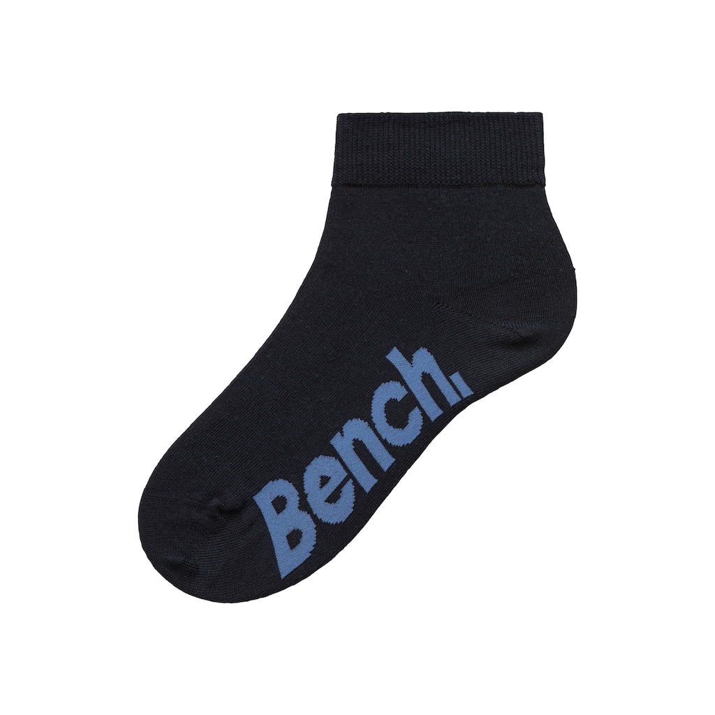 Bench. Kurzsocken, (Federtasche, 7 Paar)