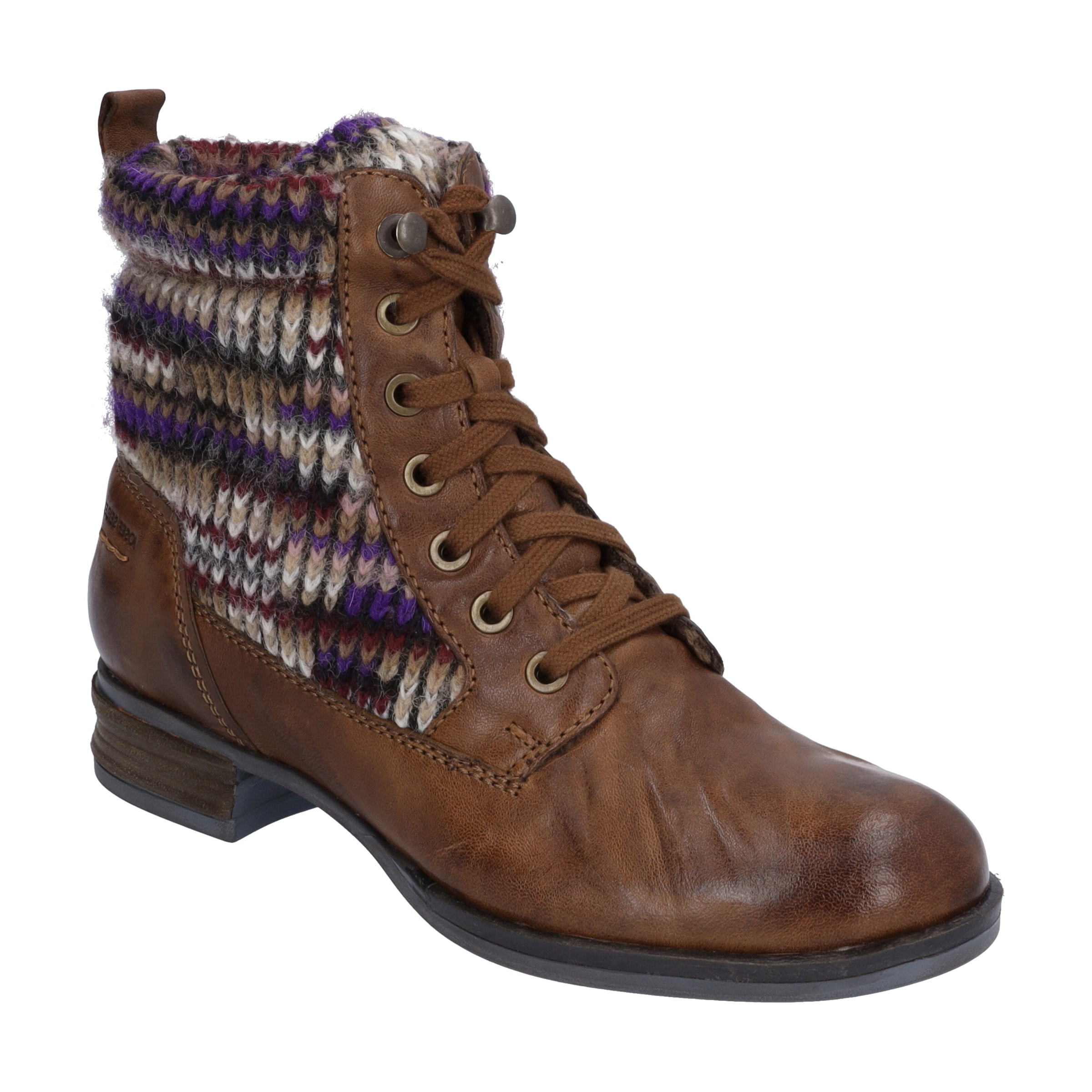 Josef Seibel Stiefelette "Sanja 17, cognac-kombi"