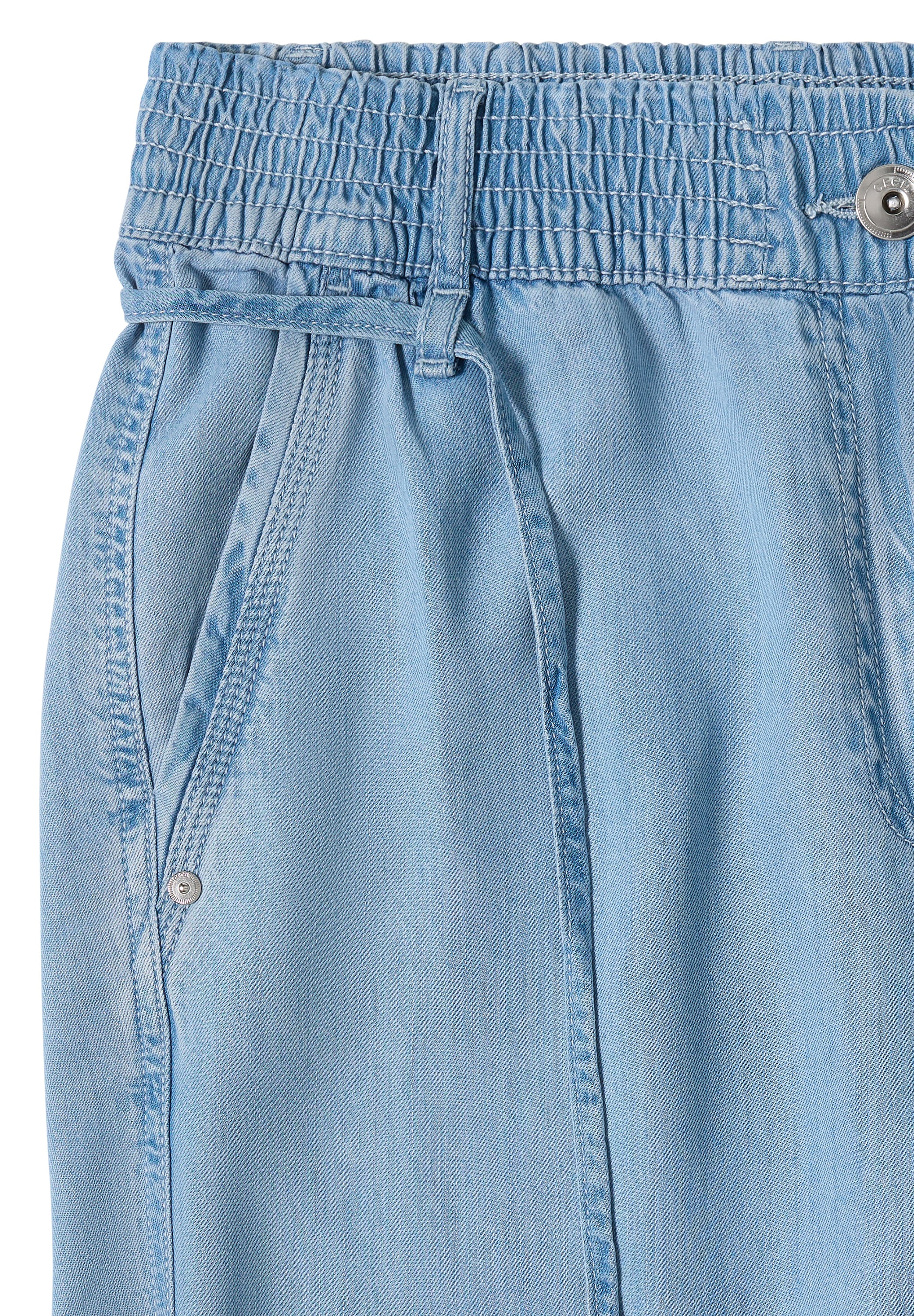 Cecil Stoffhose  High Waist