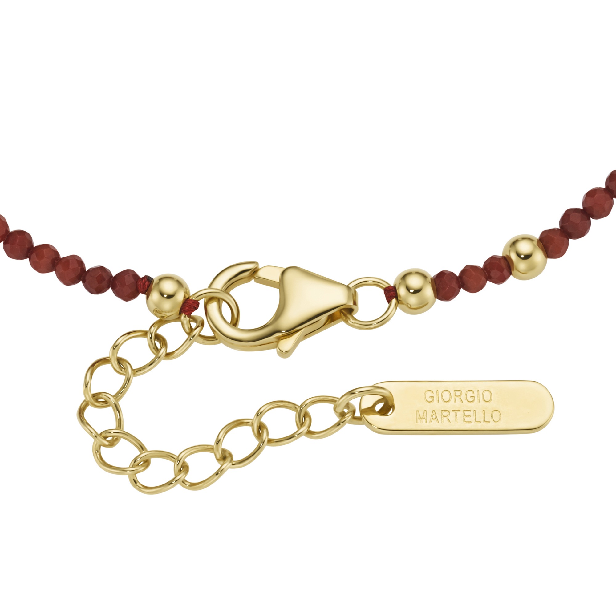 GIORGIO MARTELLO MILANO Armband »mit Süßwasser-Perlen und Ziersteinen, Silber 925«