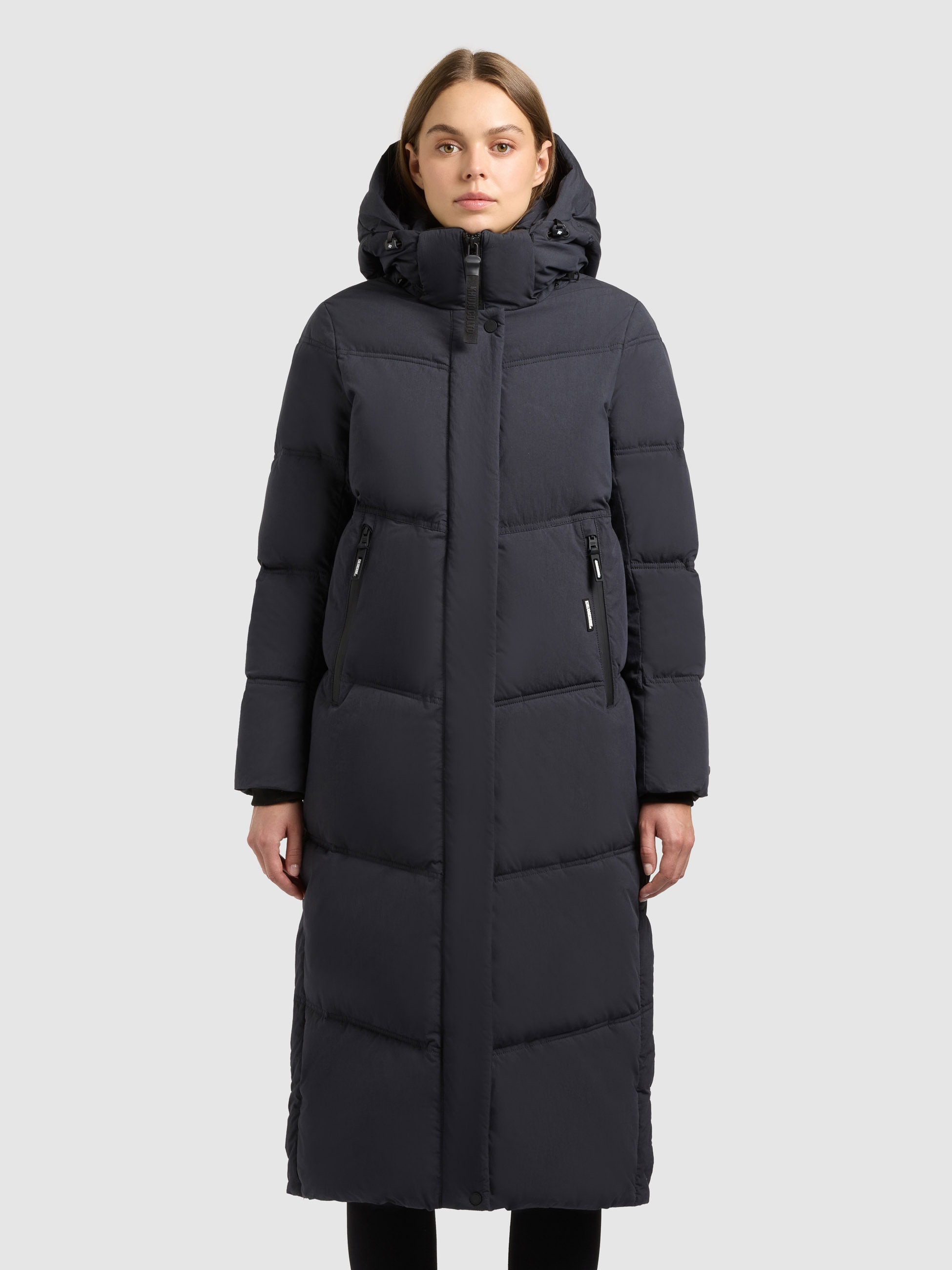 khujo Steppmantel "RITZ" praktische Seitenschlitze mit Reißverschluss, abne günstig online kaufen